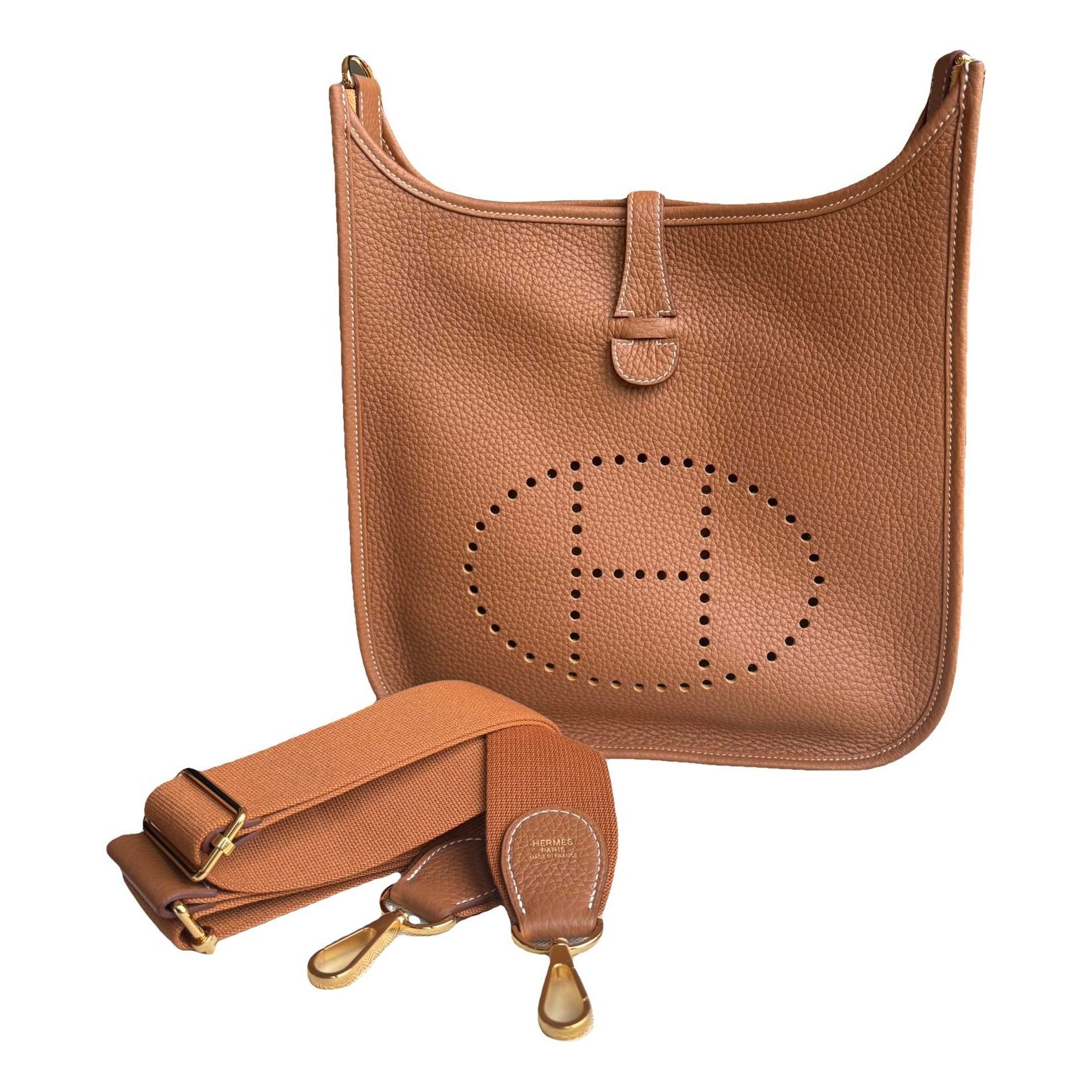 Evelyne leather crossbody bag