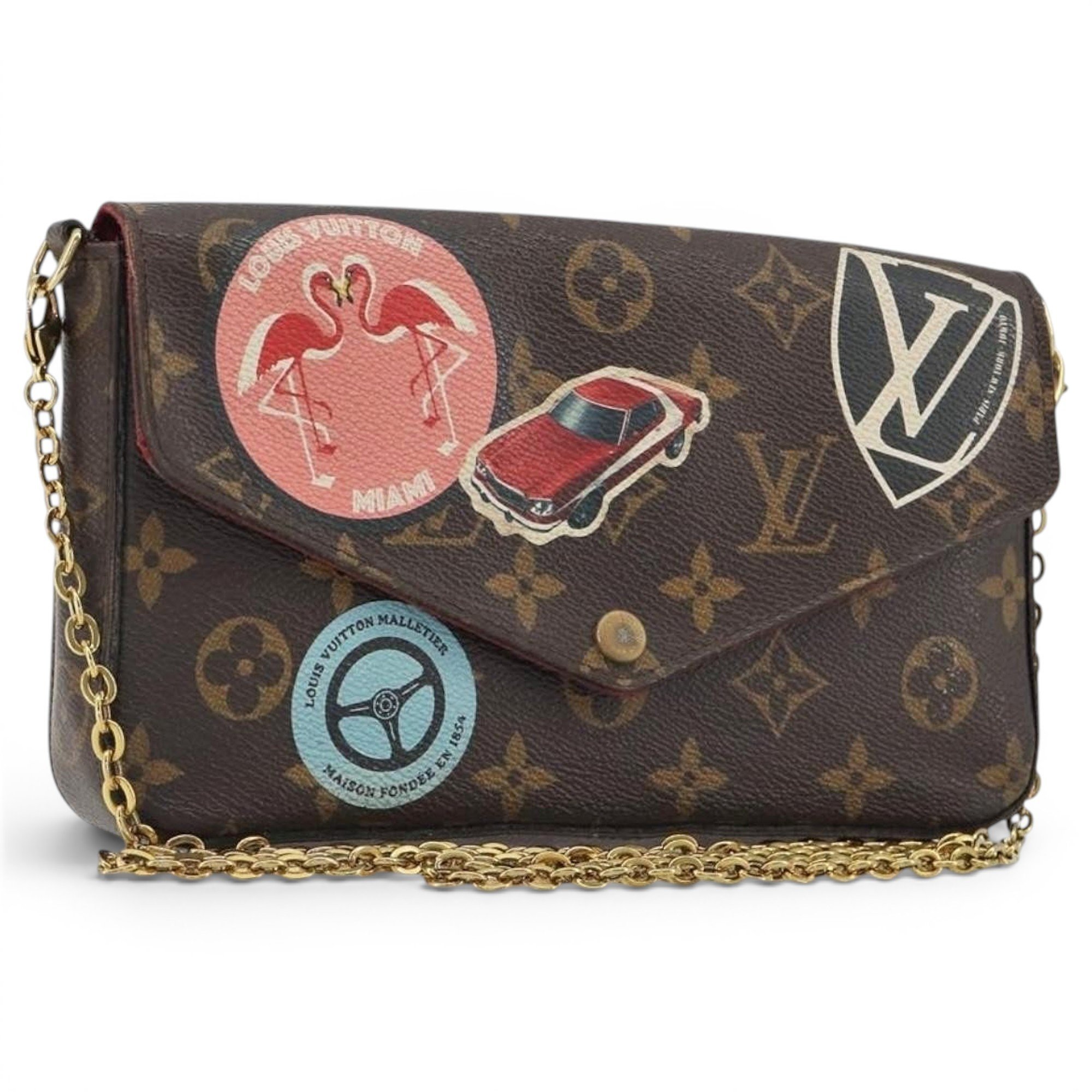 Leather handbag