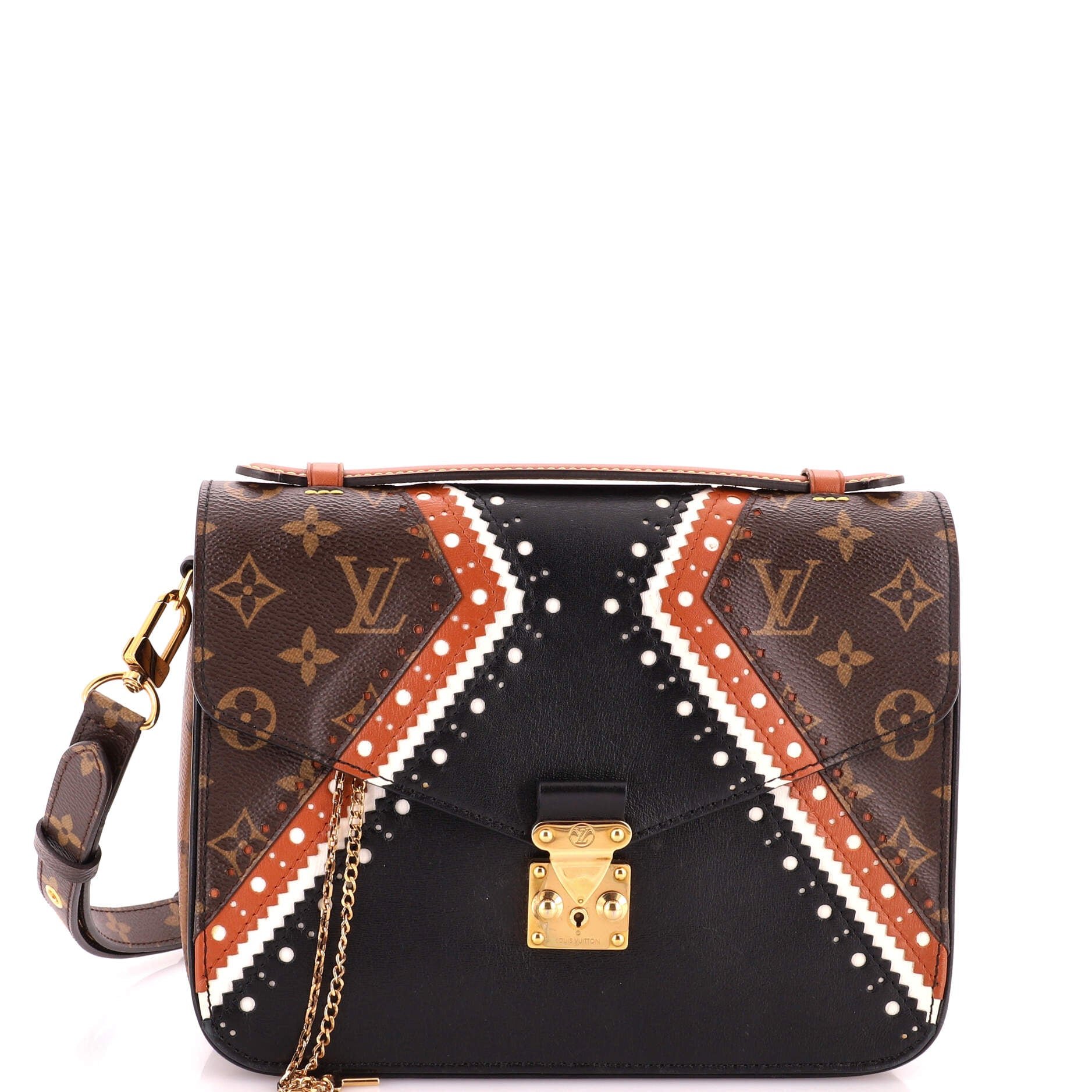 Pochette Metis Limited Edition Brogue Reverse Monogram Canvas and Leather