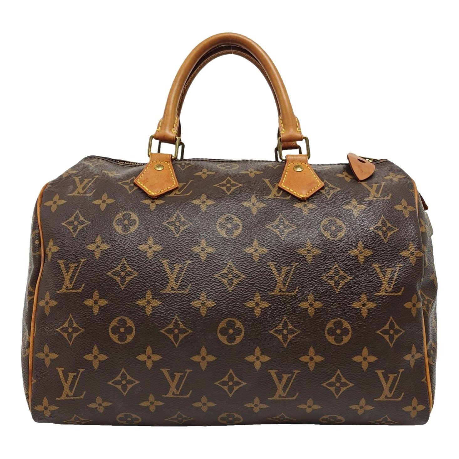 Louis Vuitton Nano Speedy / Mini HL leather handbag