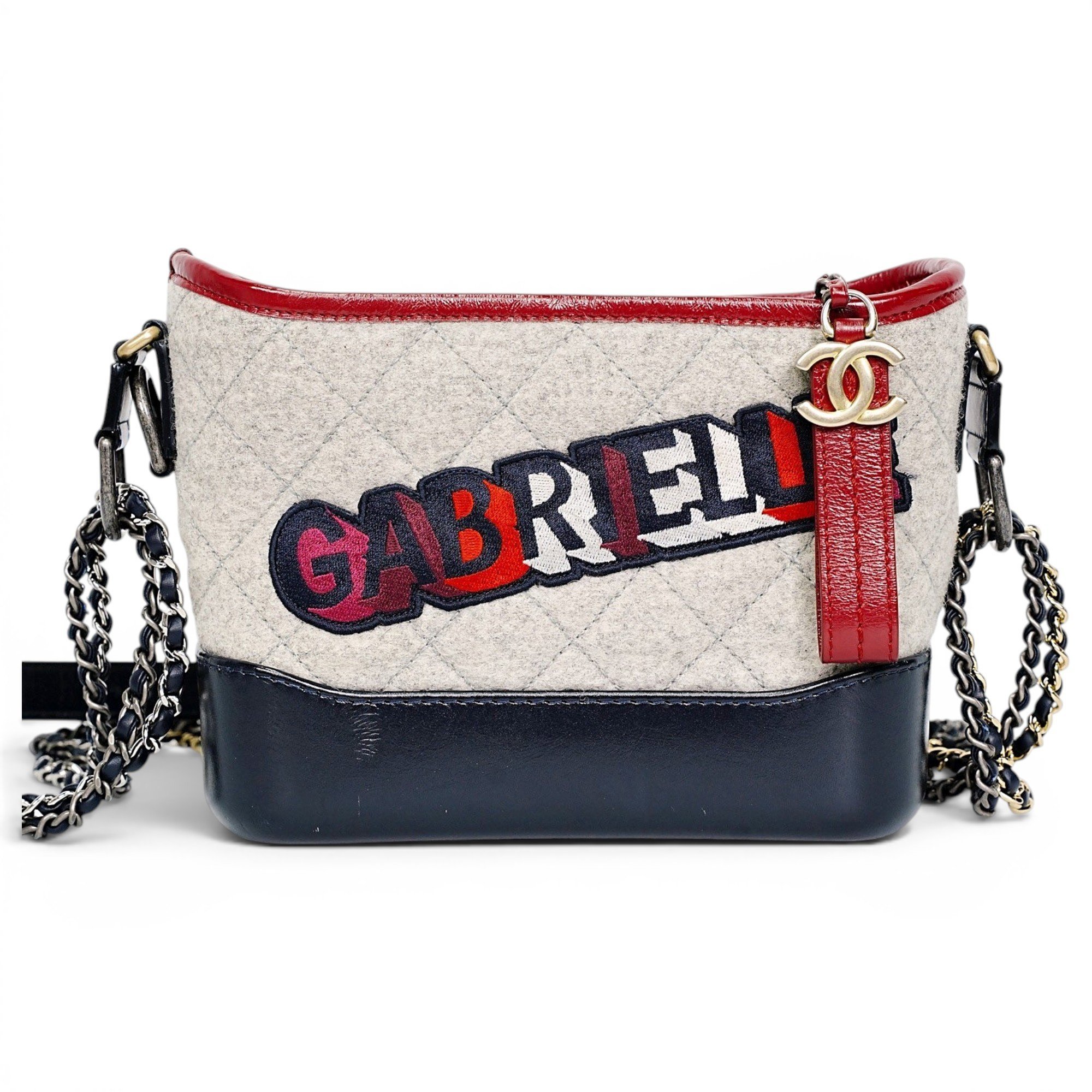 Gabrielle tweed crossbody bag