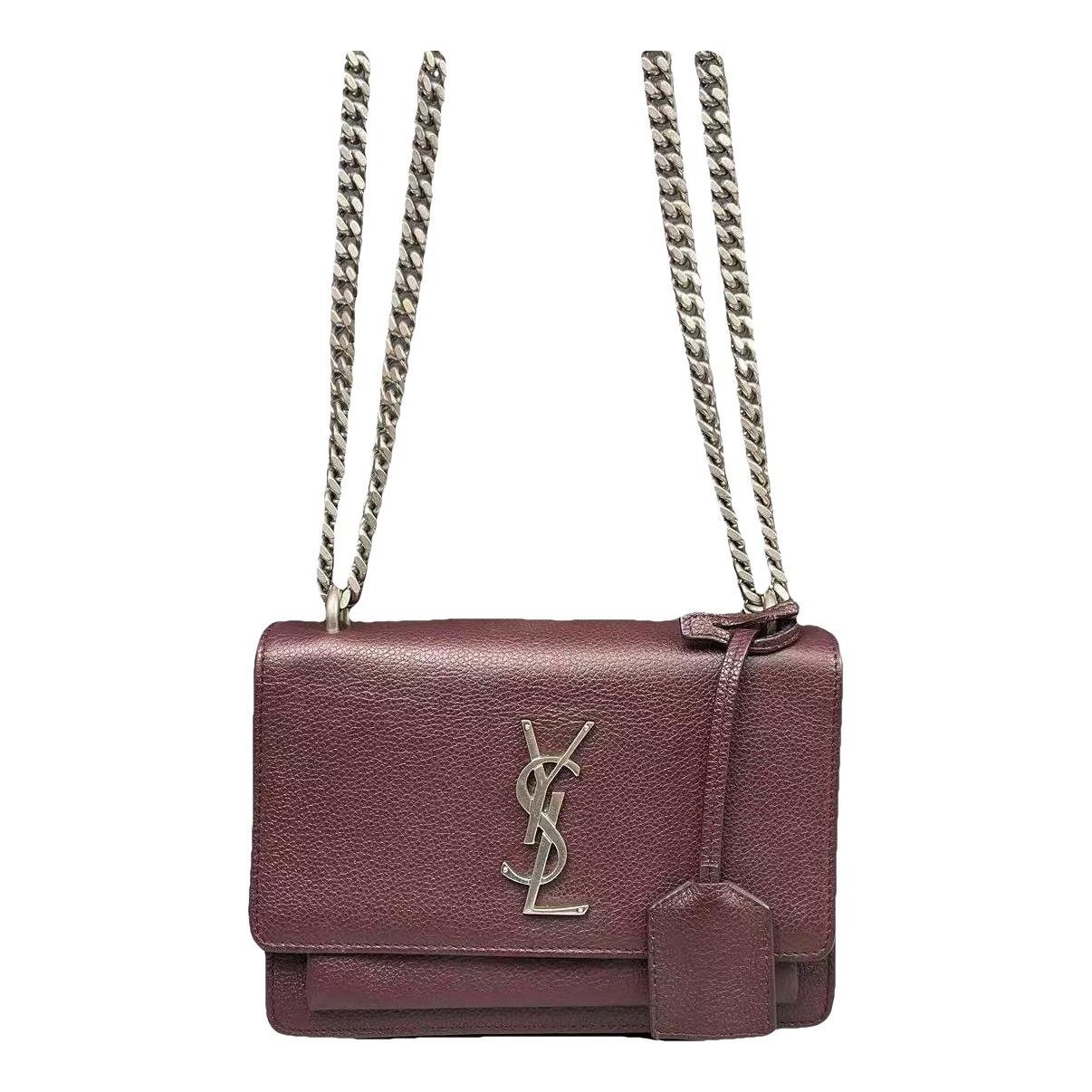 Sunset leather handbag