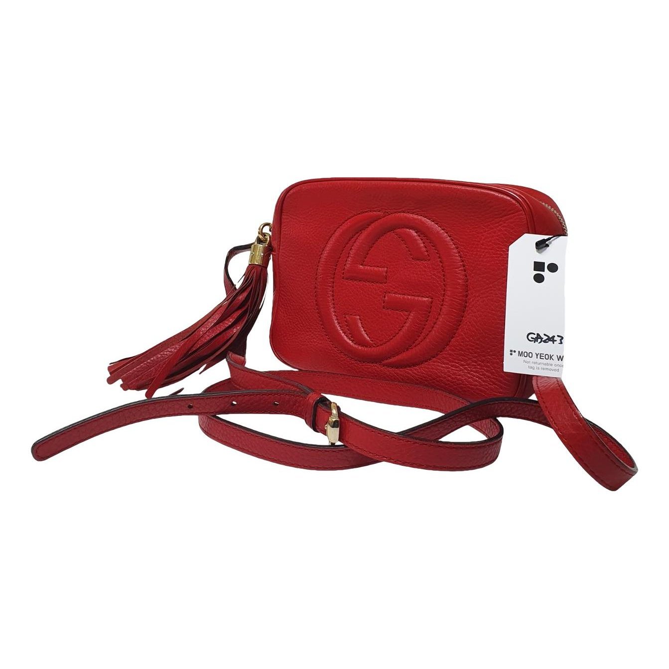 Leather handbag