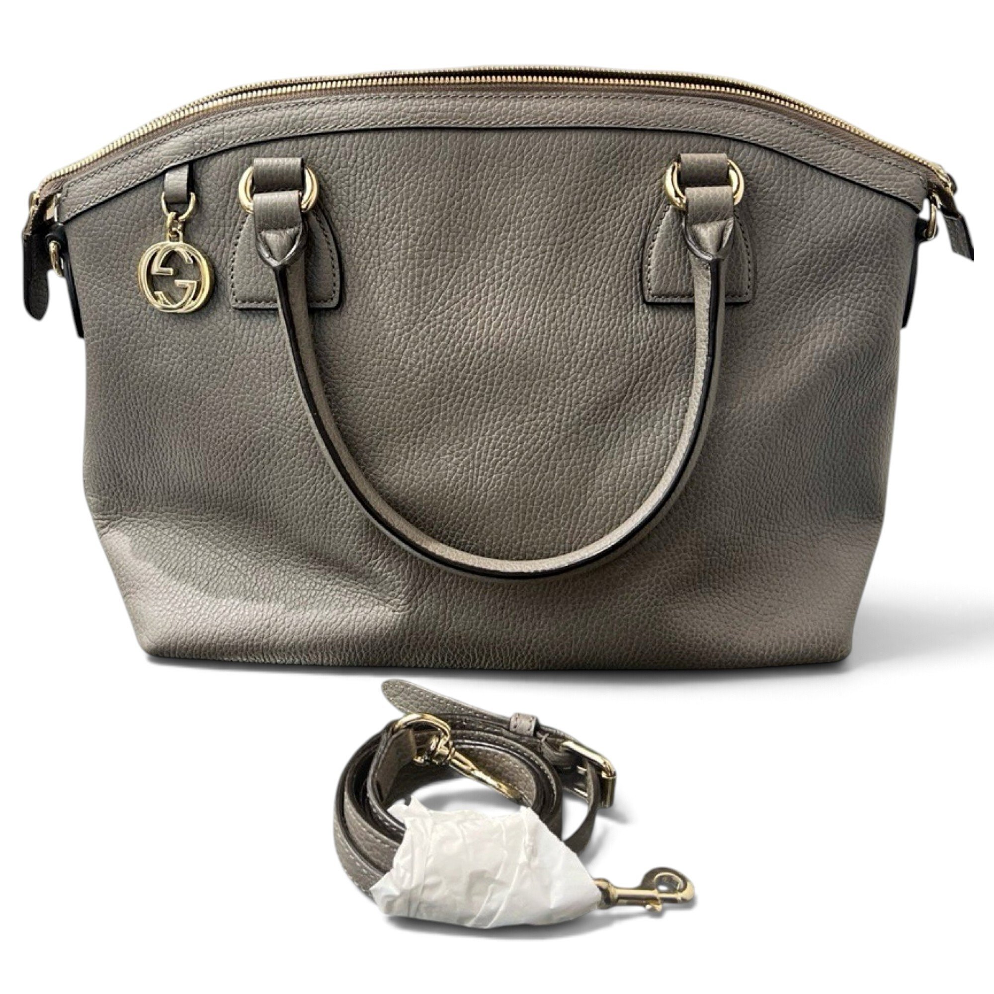 Leather handbag