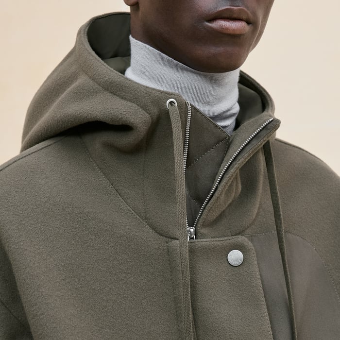 Basalte Zipped Hooded Jacket