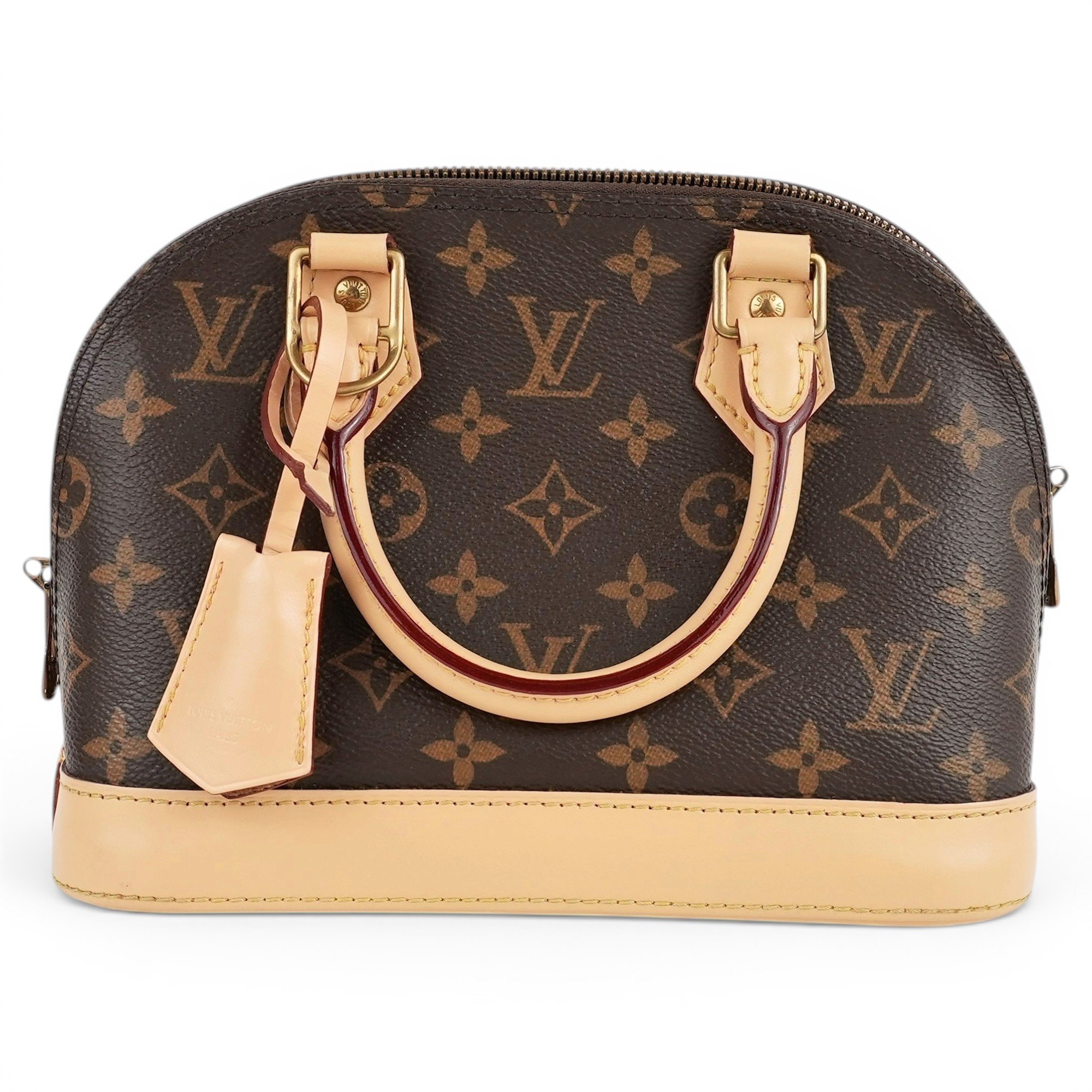 Alma patent leather handbag