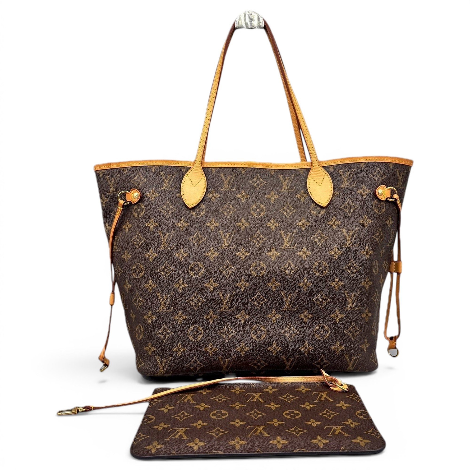 Neverfull leather handbag