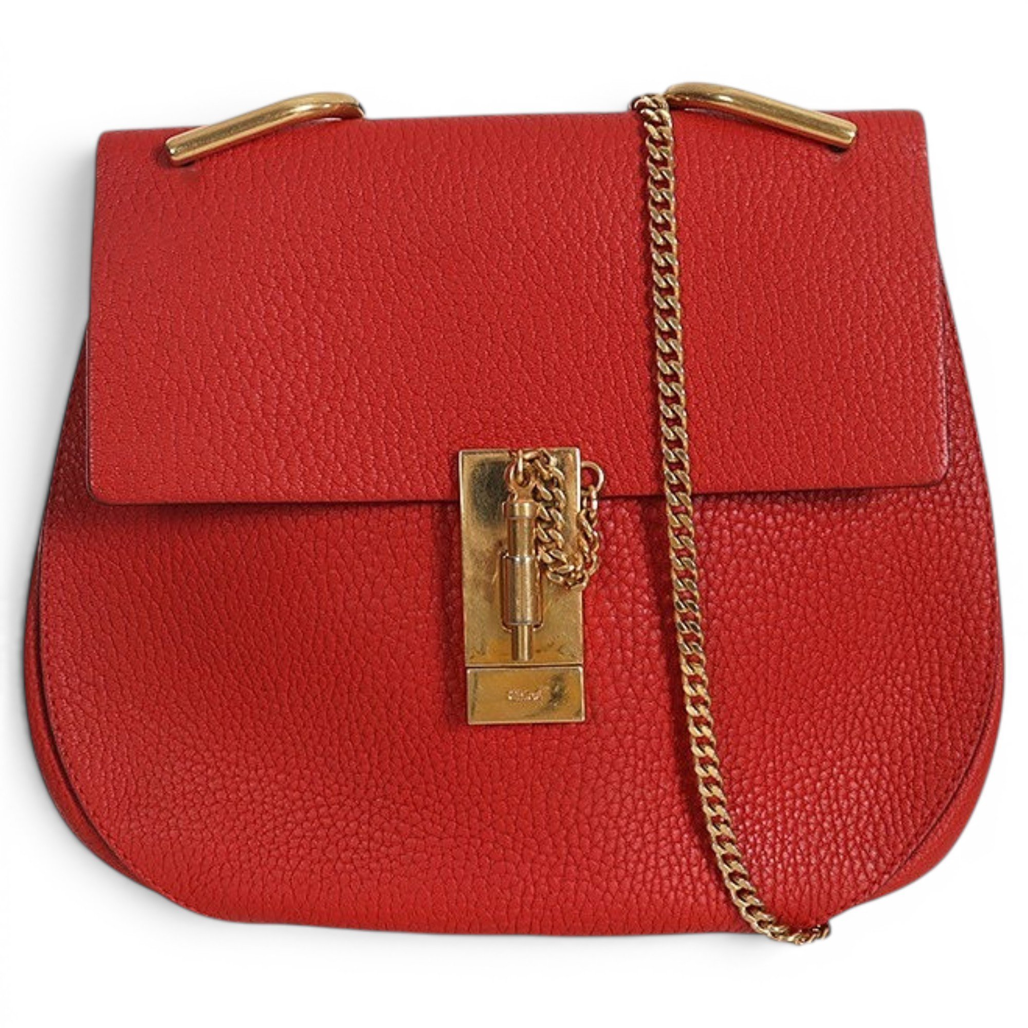 Drew leather crossbody bag