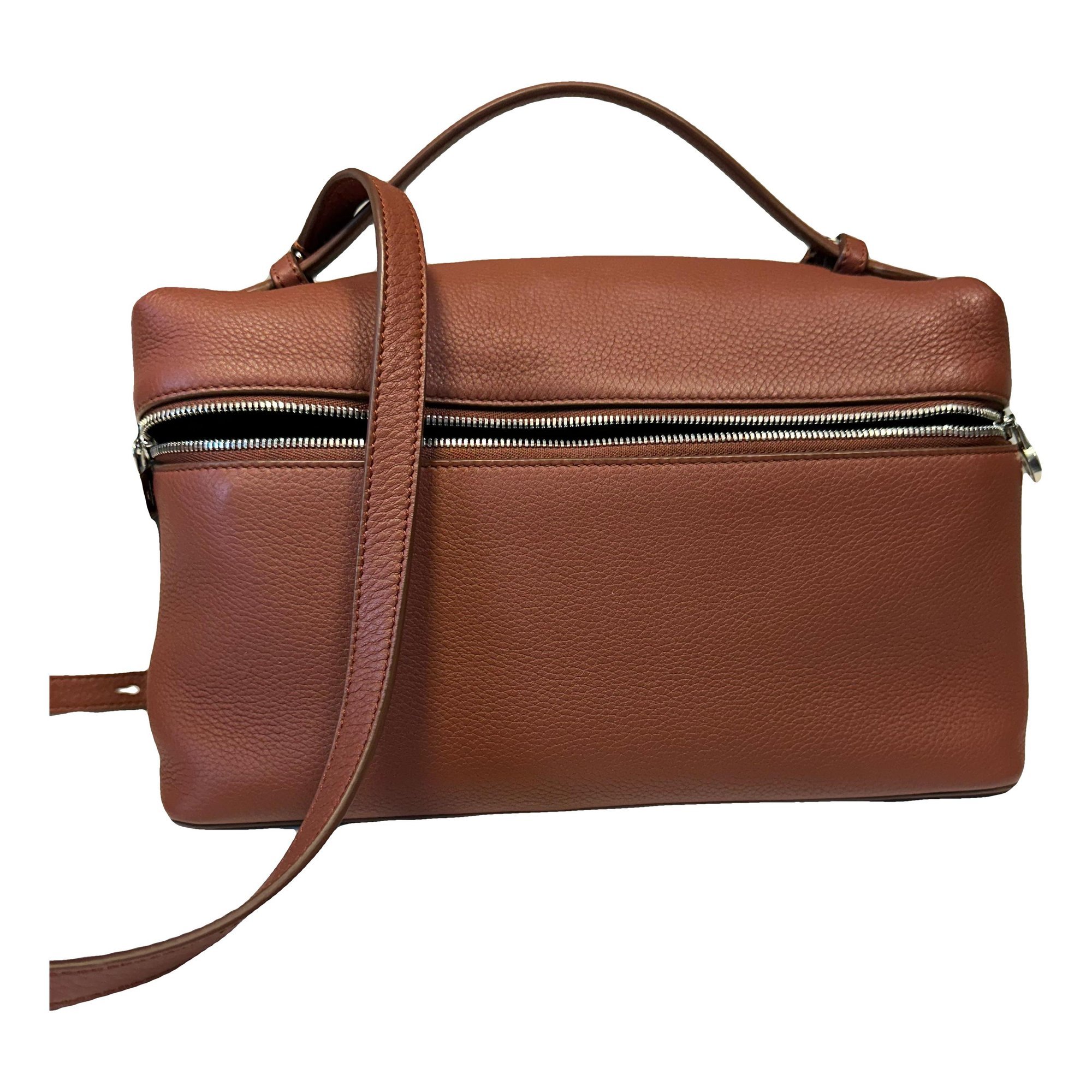Loro Piana Extra Pocket leather handbag