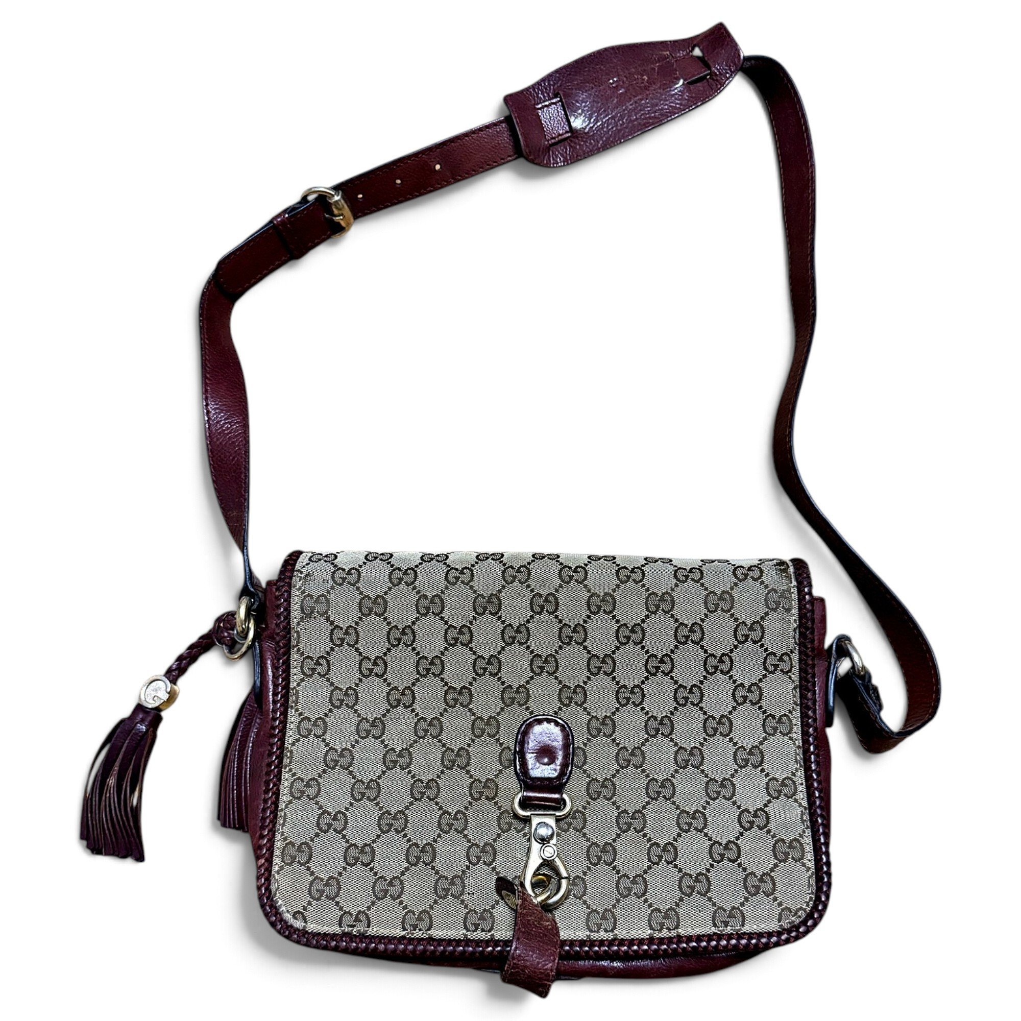 Leather crossbody bag