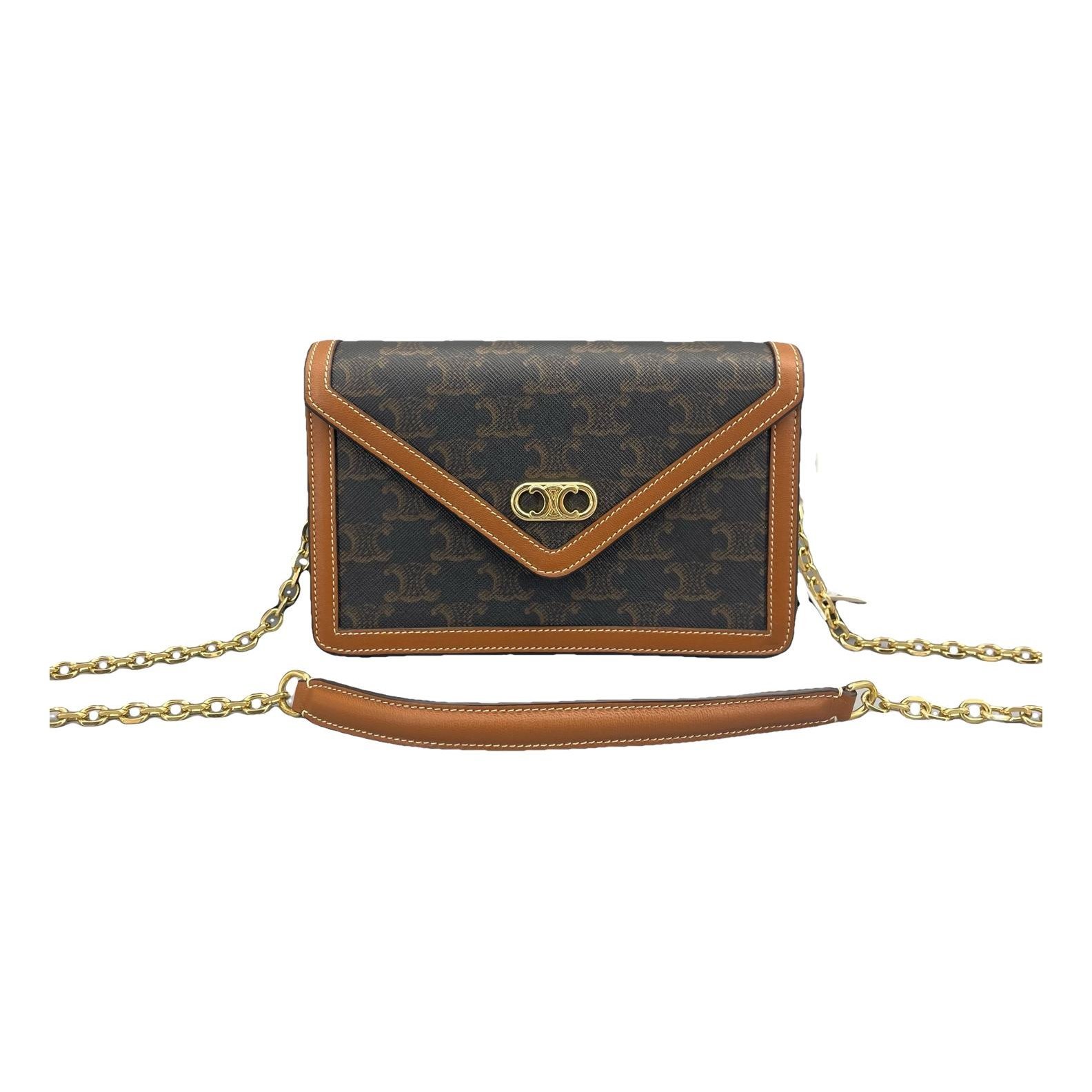 Celine Leather crossbody bag