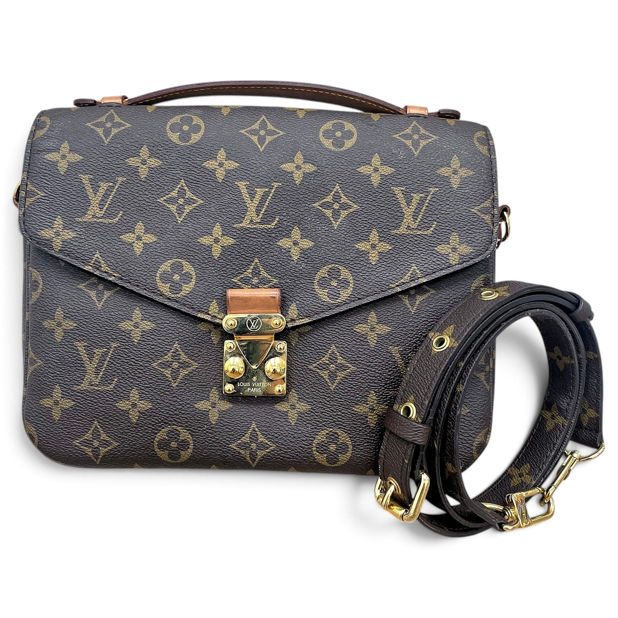 Metis leather handbag
