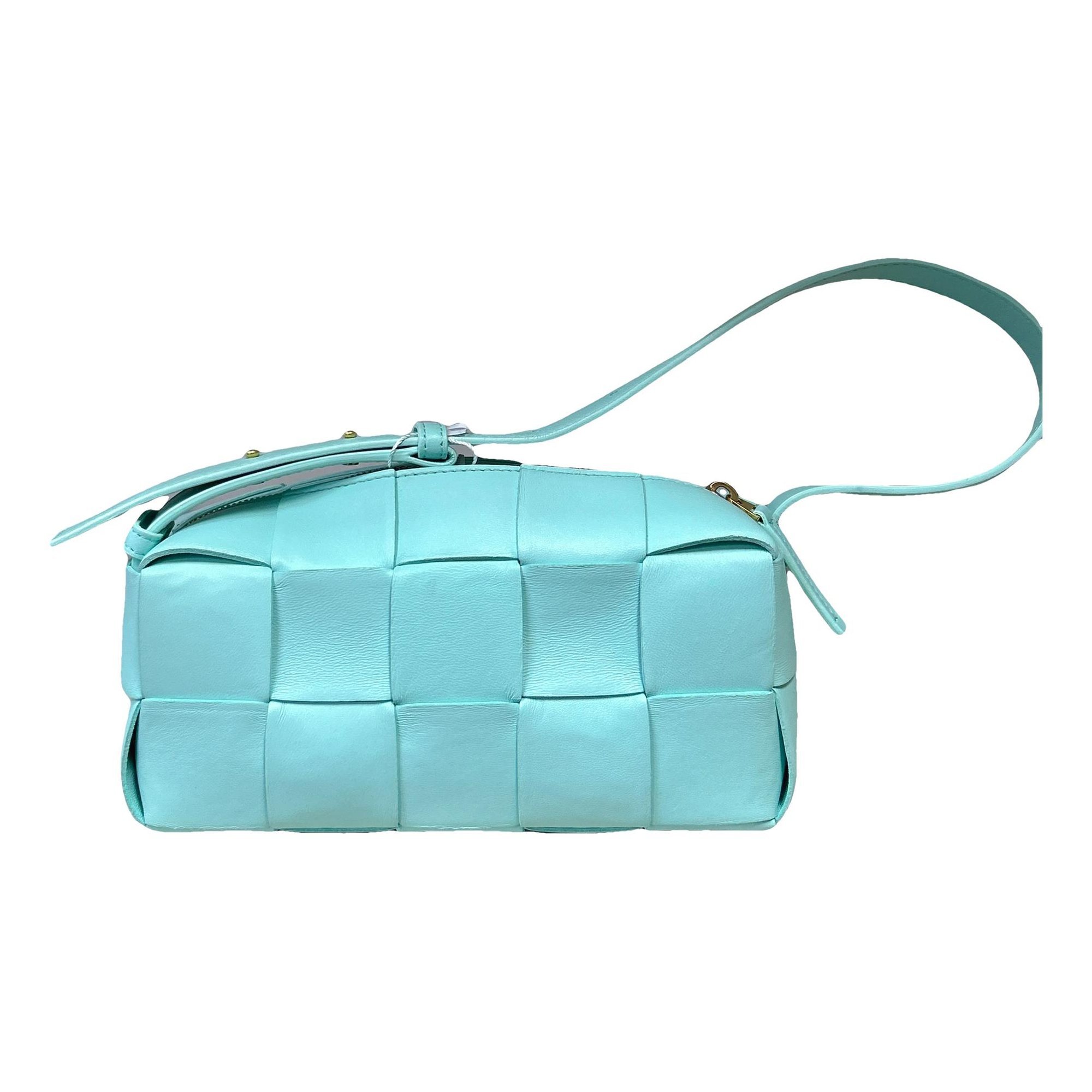 Brick Cassette leather handbag