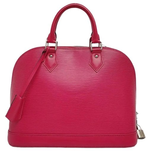 Alma leather handbag