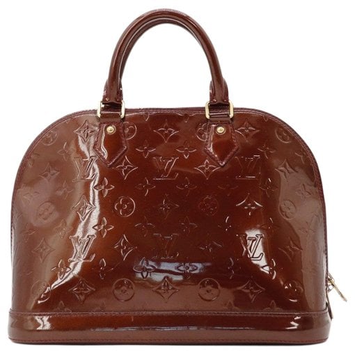 Alma patent leather handbag