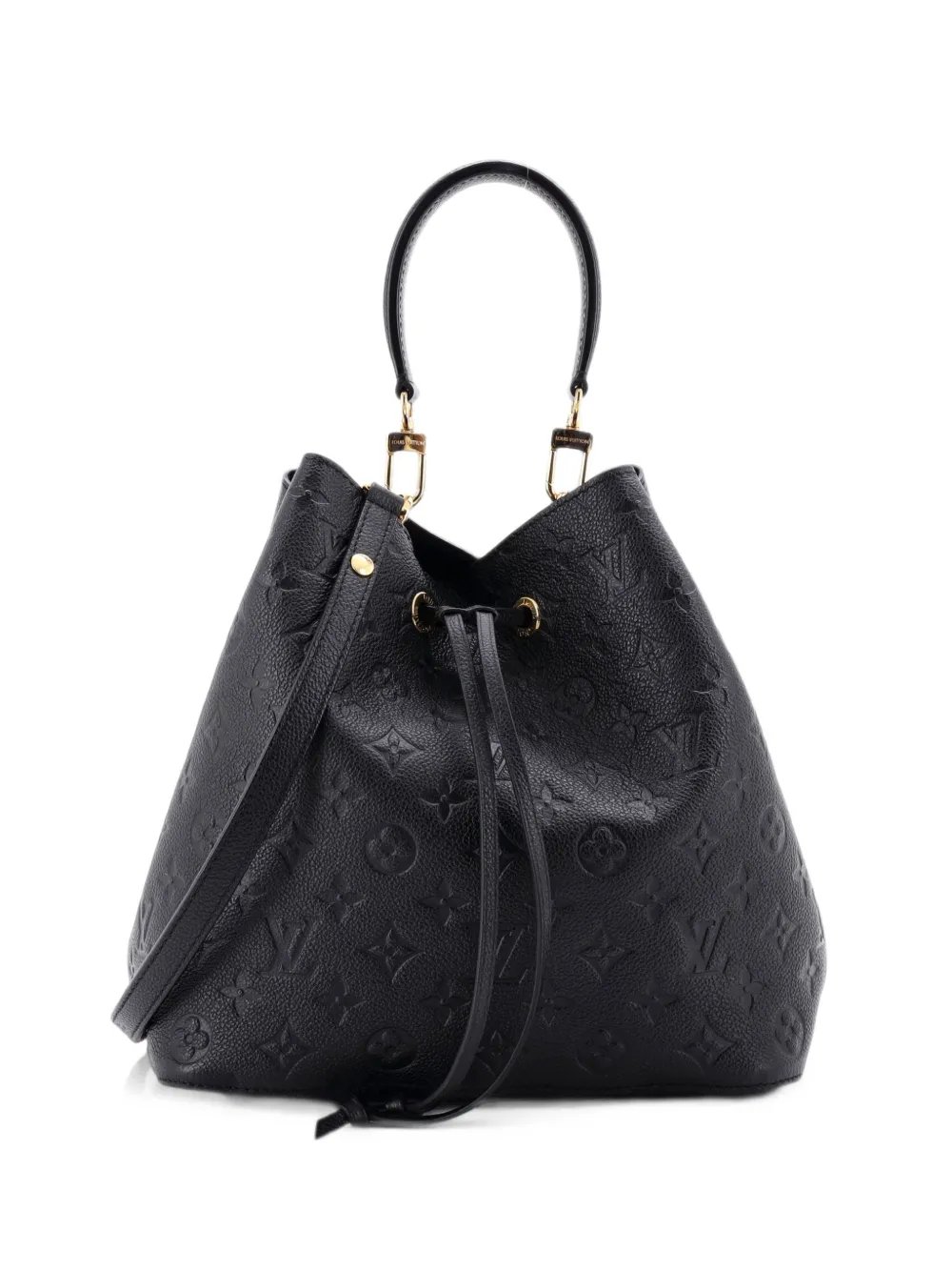 Louis Vuitton NeoNoe Handbag Monogram Empreinte Leather MM bucket bag