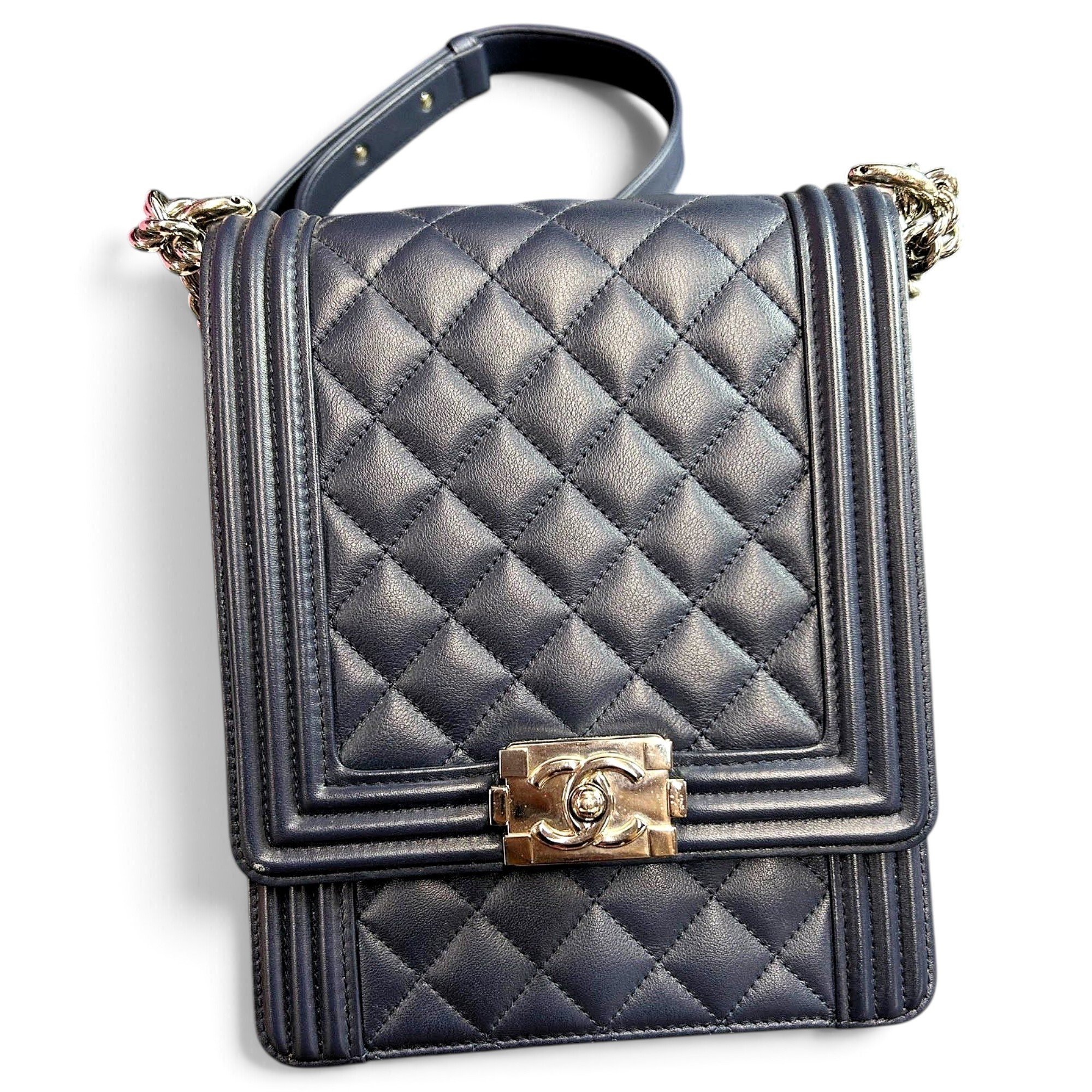 Boy leather handbag