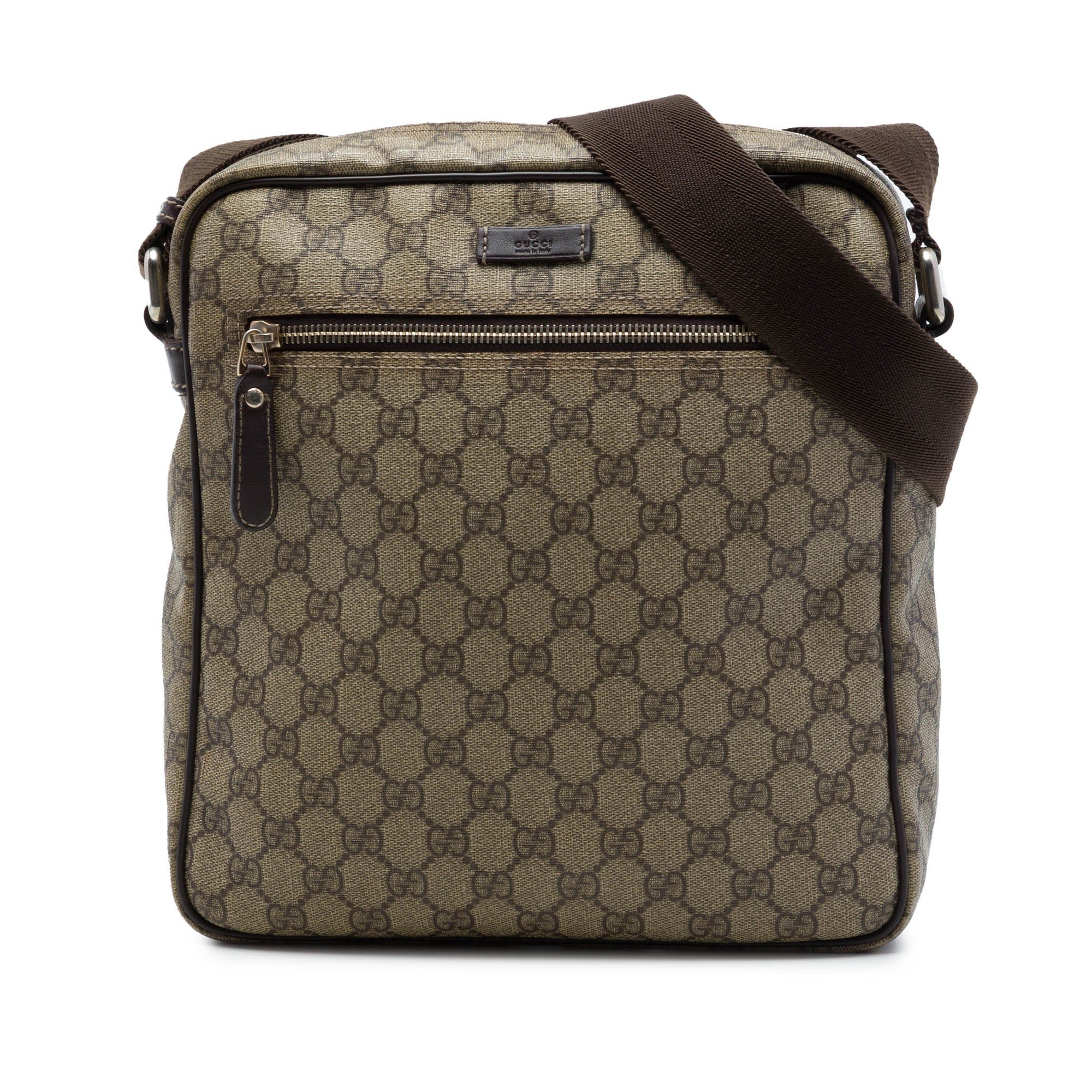 Gucci B leather crossbody bag