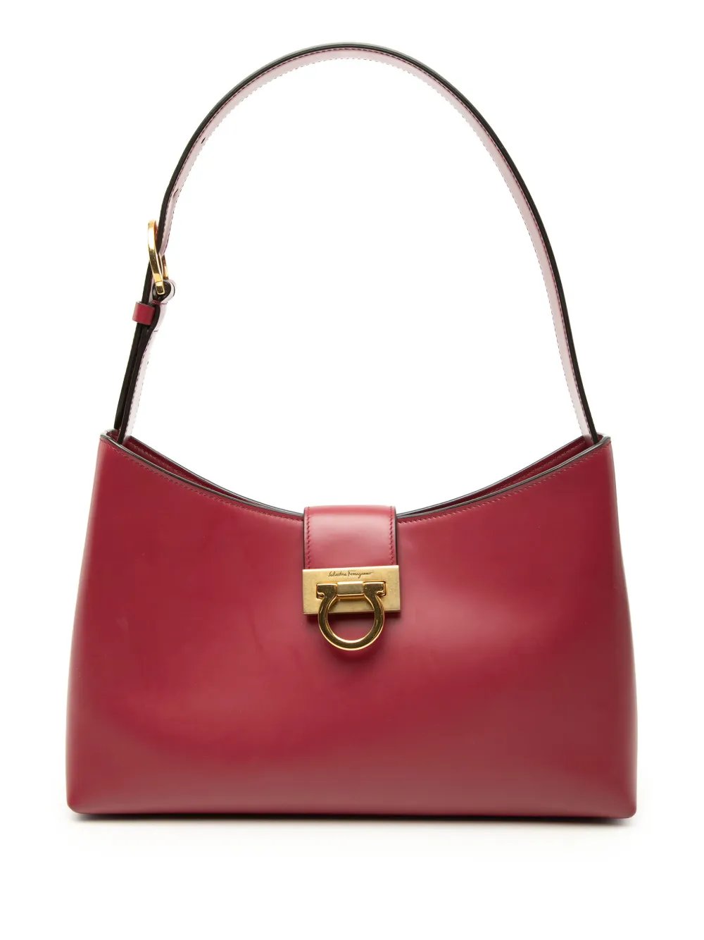 2010-2026 Leather Gancini Trifolio shoulder bag