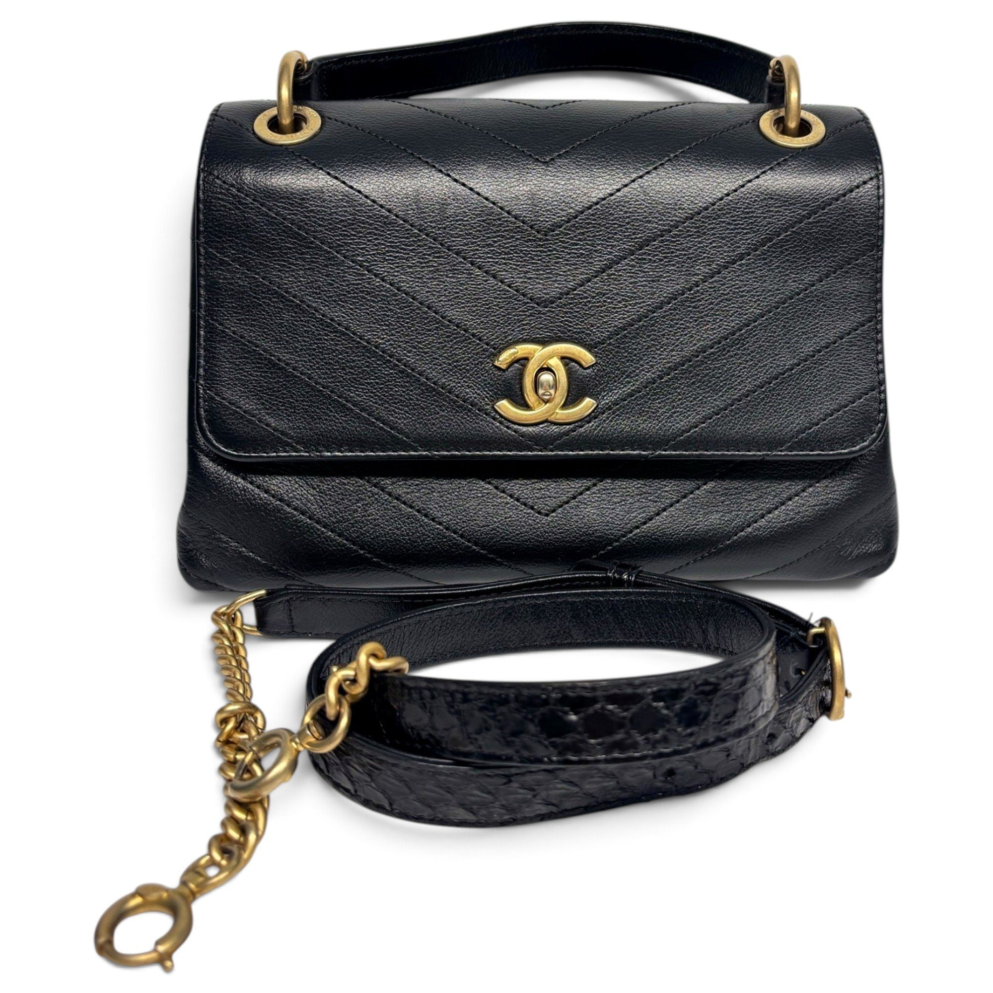 Business Affinity leather handbag
