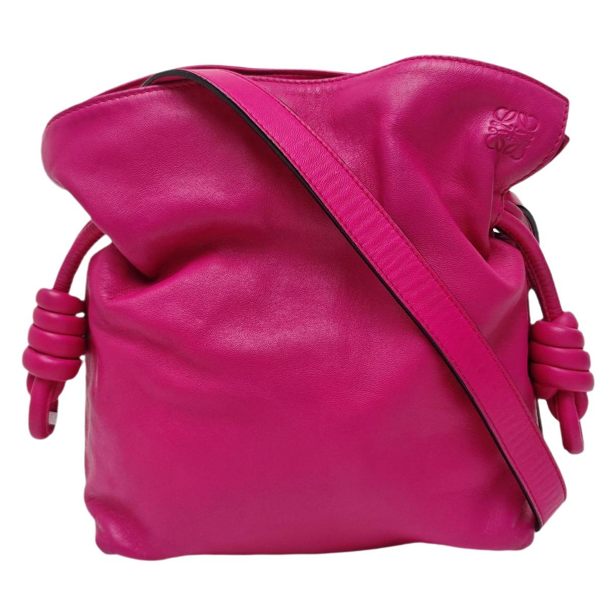 Flamenco leather handbag