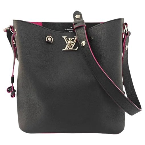 Lockme leather crossbody bag