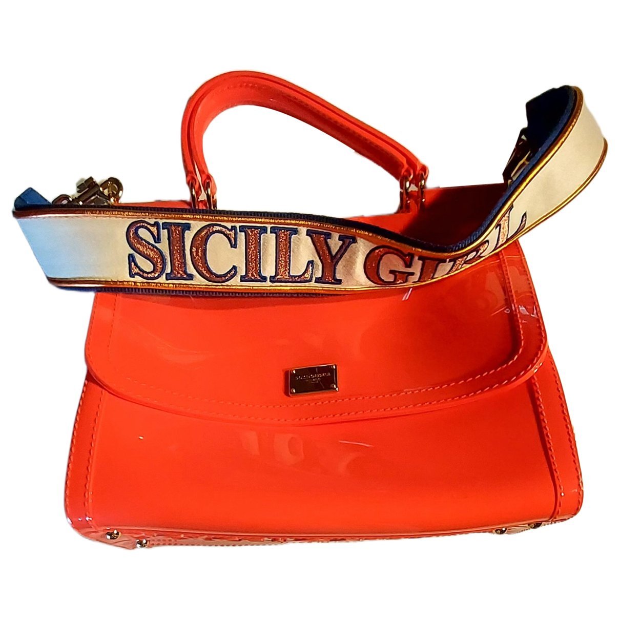 Sicily 62 patent leather handbag