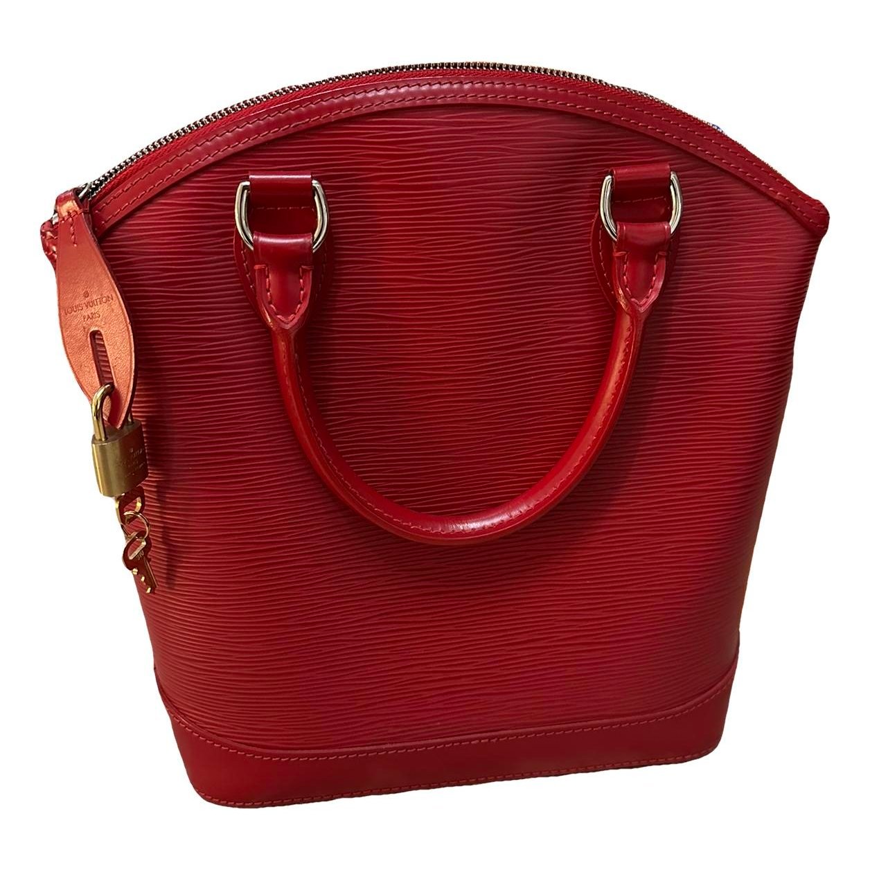 Lockit Vertical leather handbag