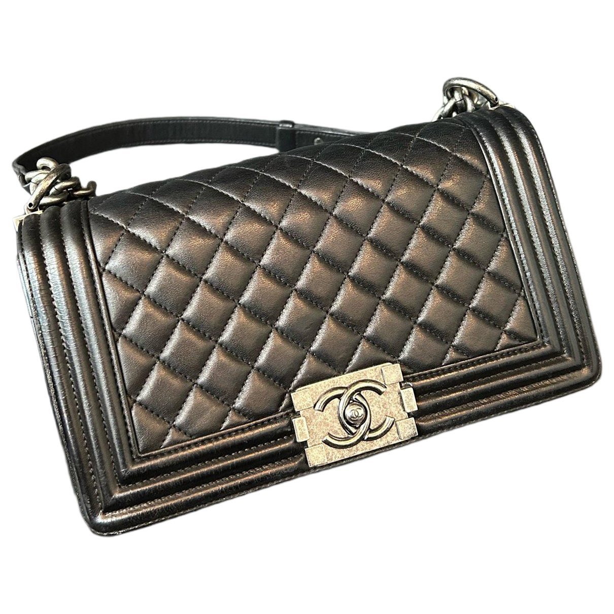 Boy leather handbag
