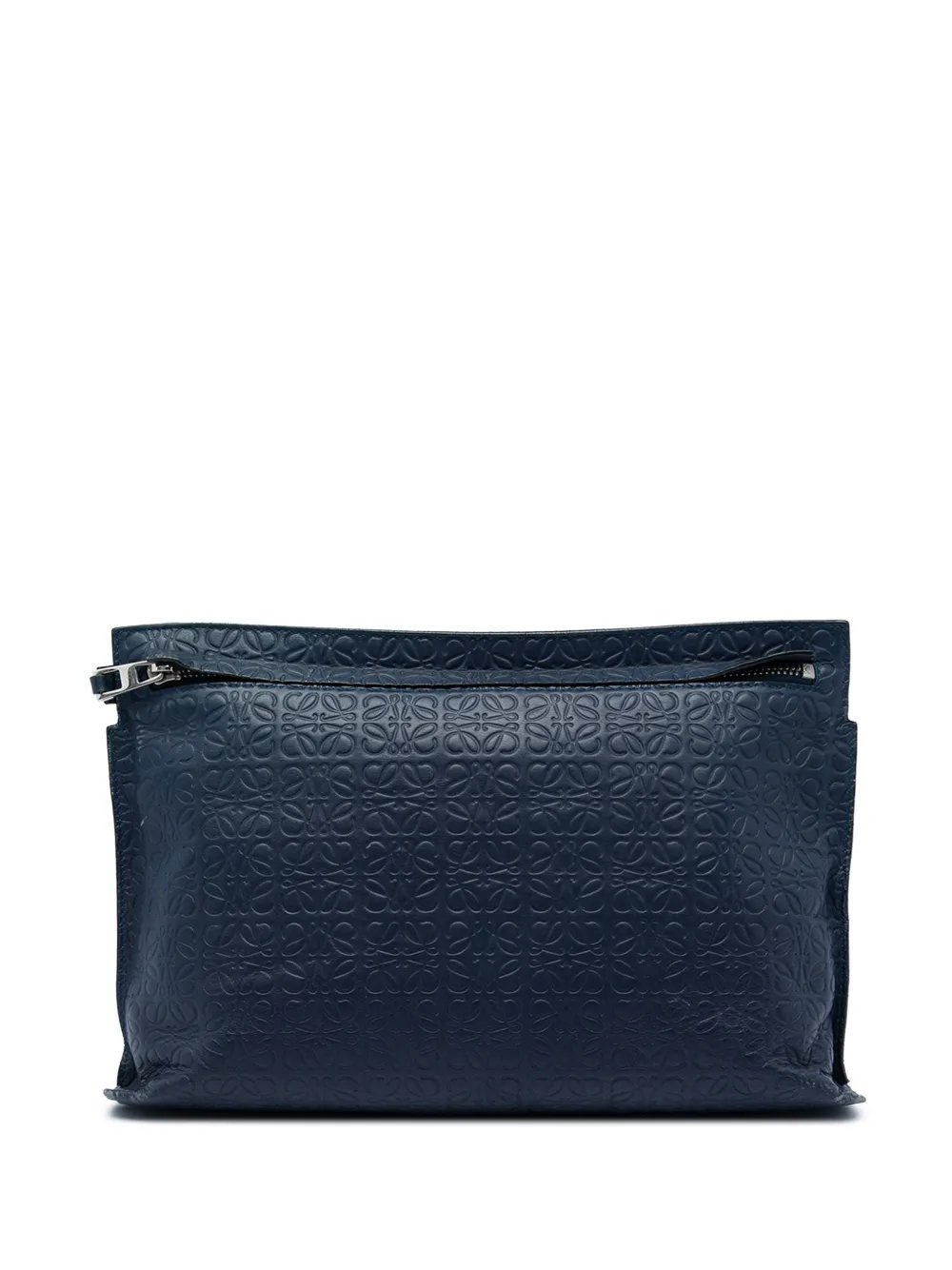 2014 Embossed Anagram Leather Repeat T clutch bag