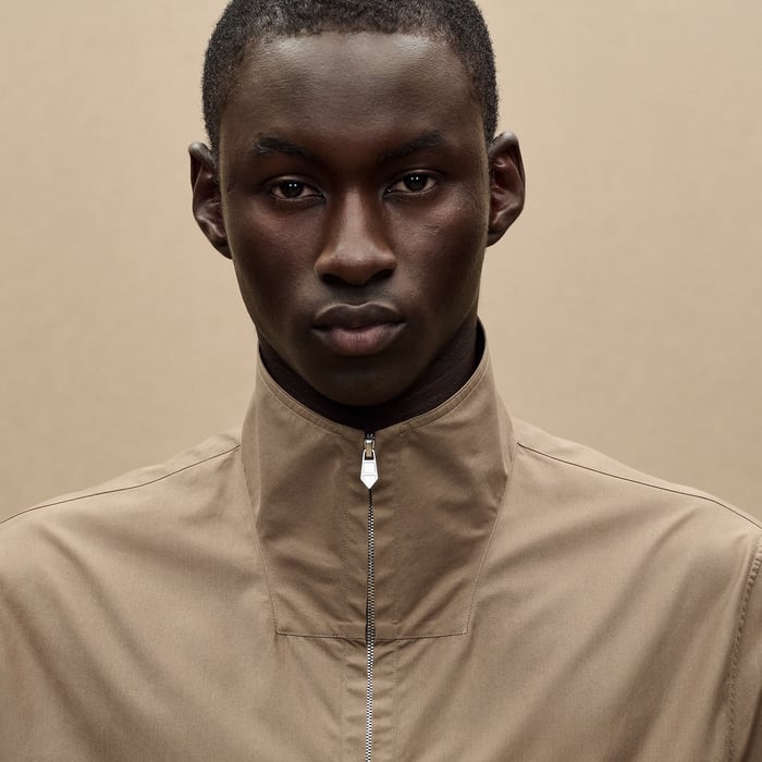 Tourbe Straight Cut Shirt With Contrasted Detail