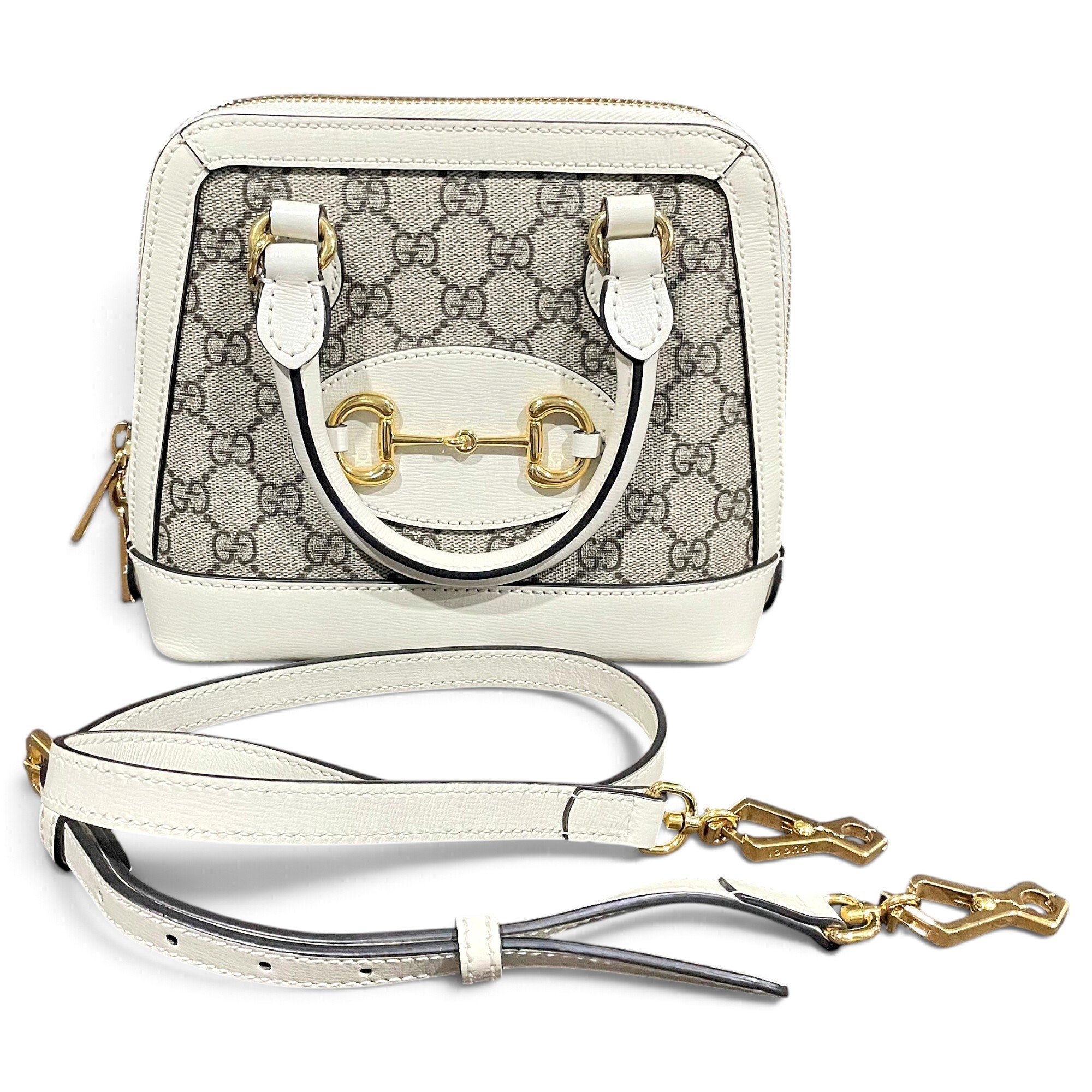 Handle Horsebit 1955 leather handbag