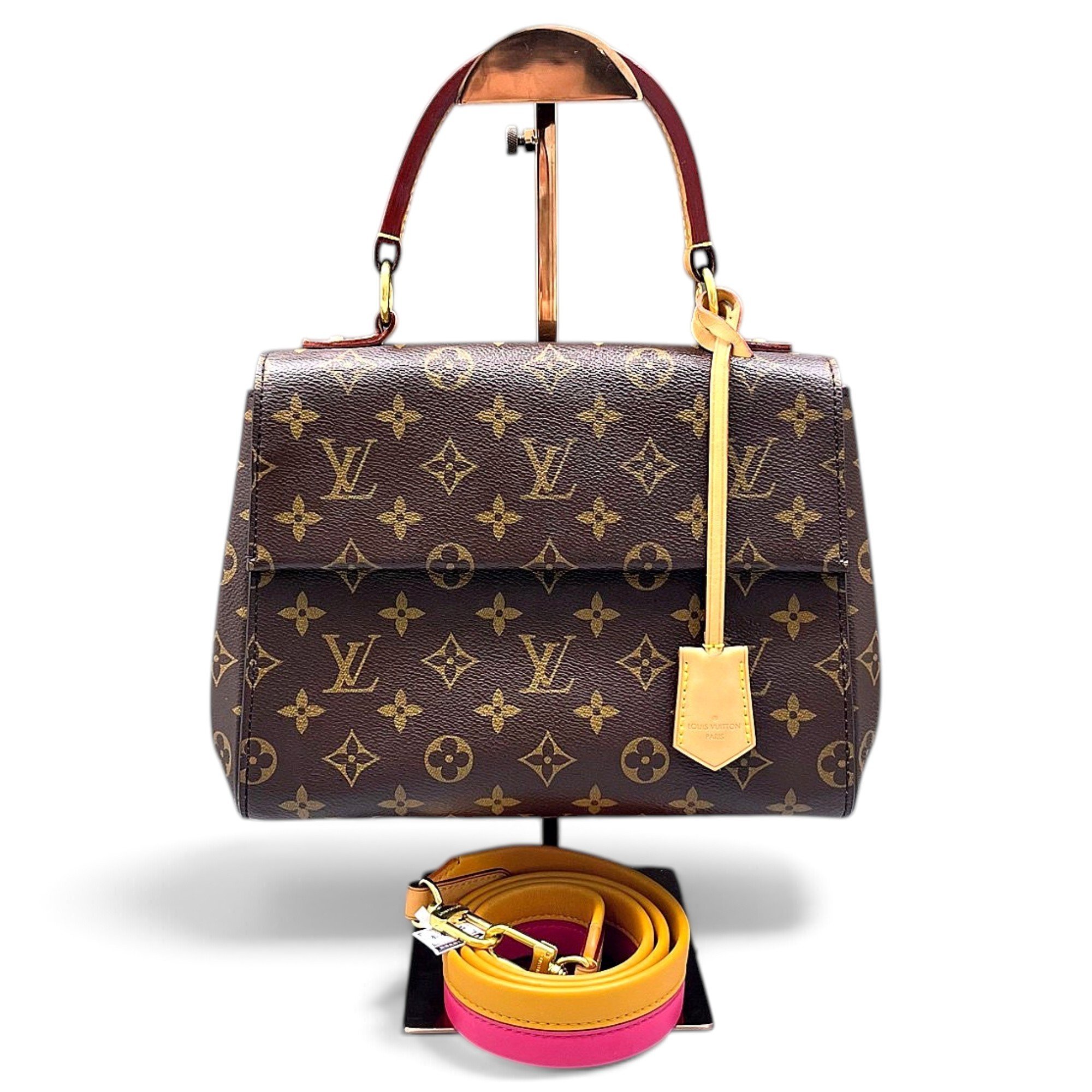 Cluny leather handbag