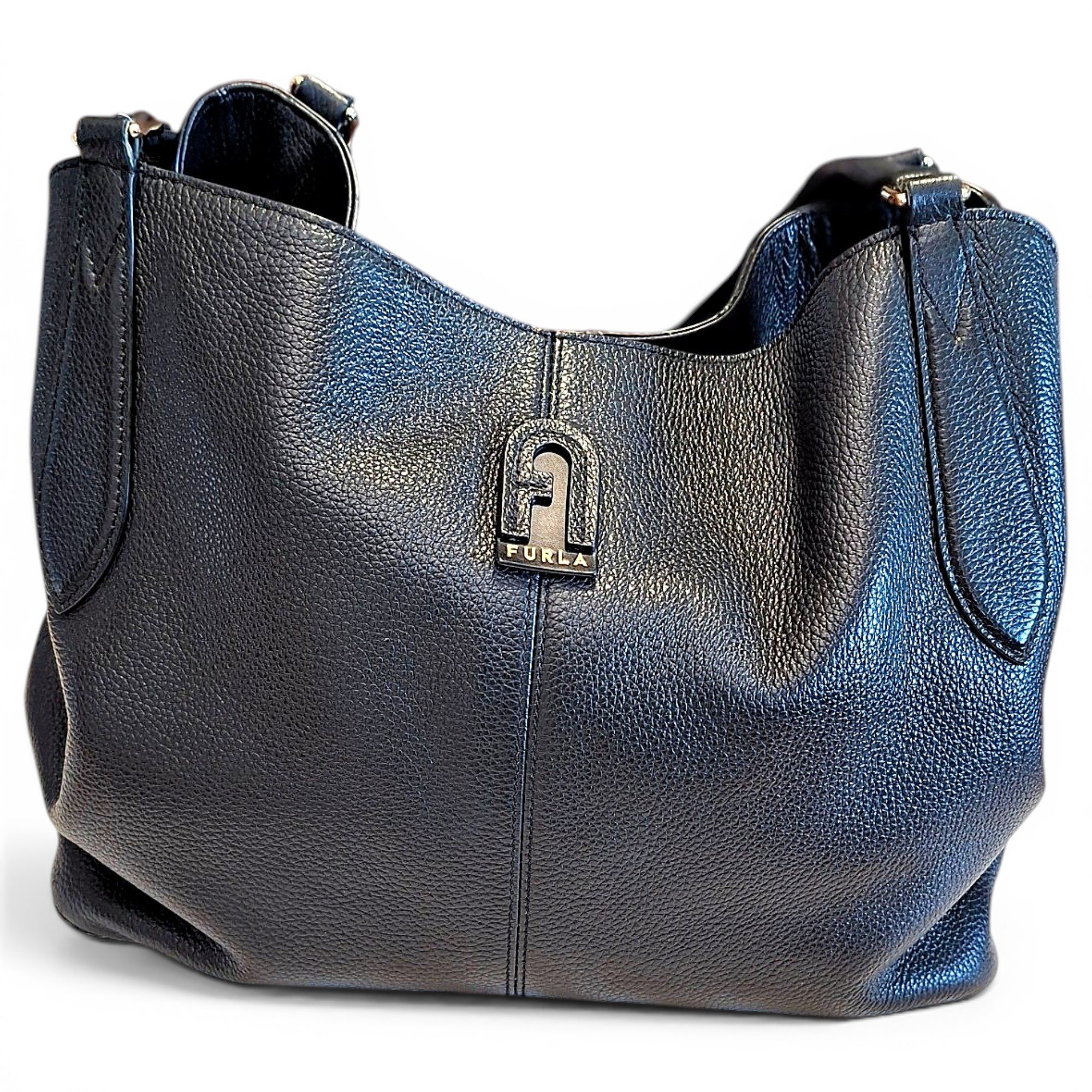 Leather handbag