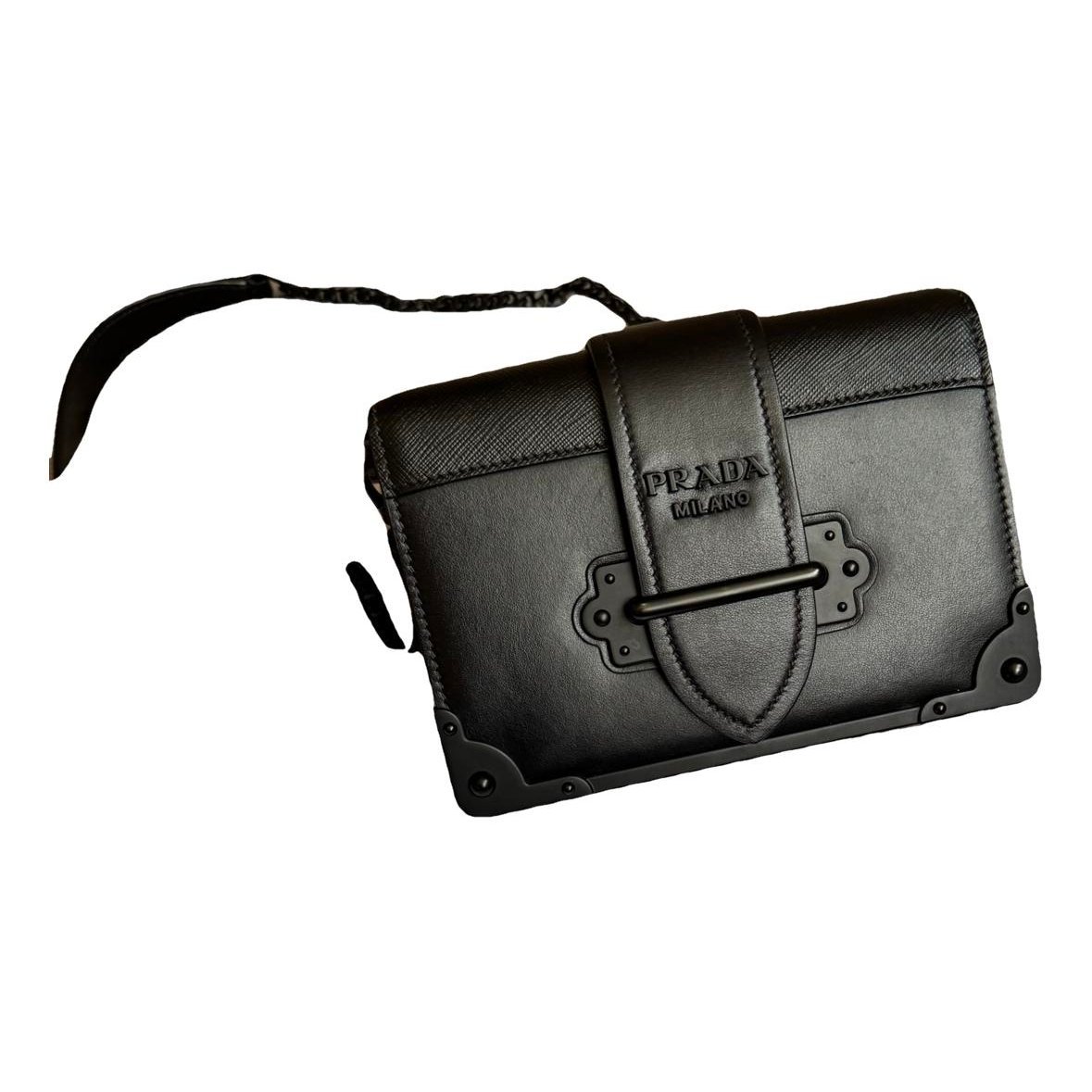 Cahier leather crossbody bag