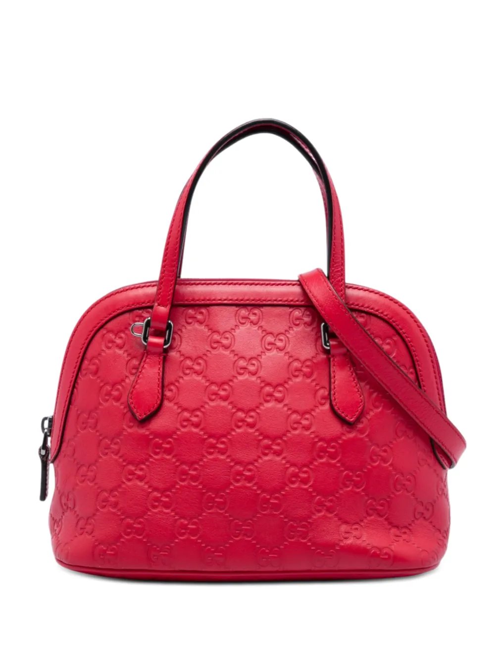 2000-2015 Medium Guccissima Dome satchel