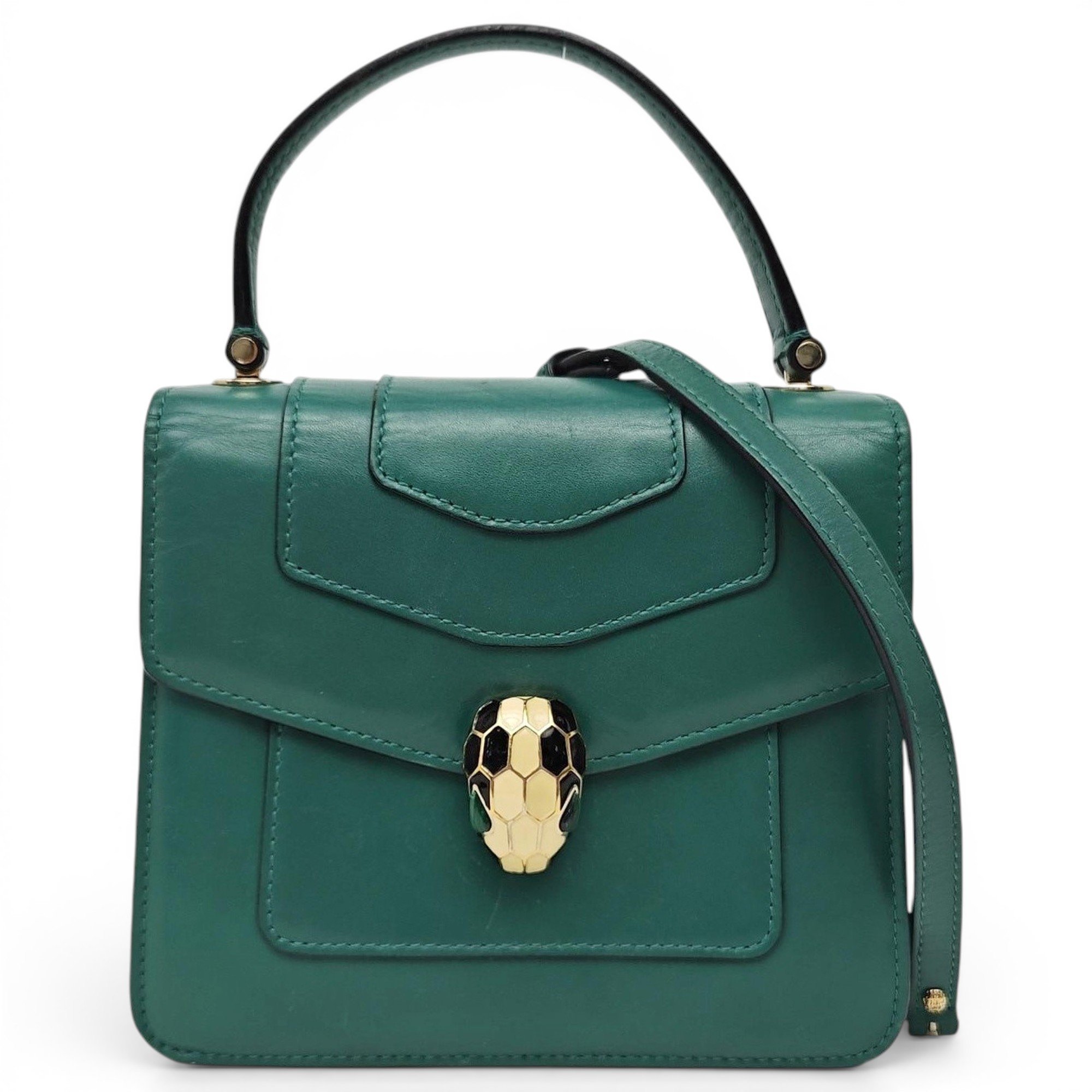 Leather handbag