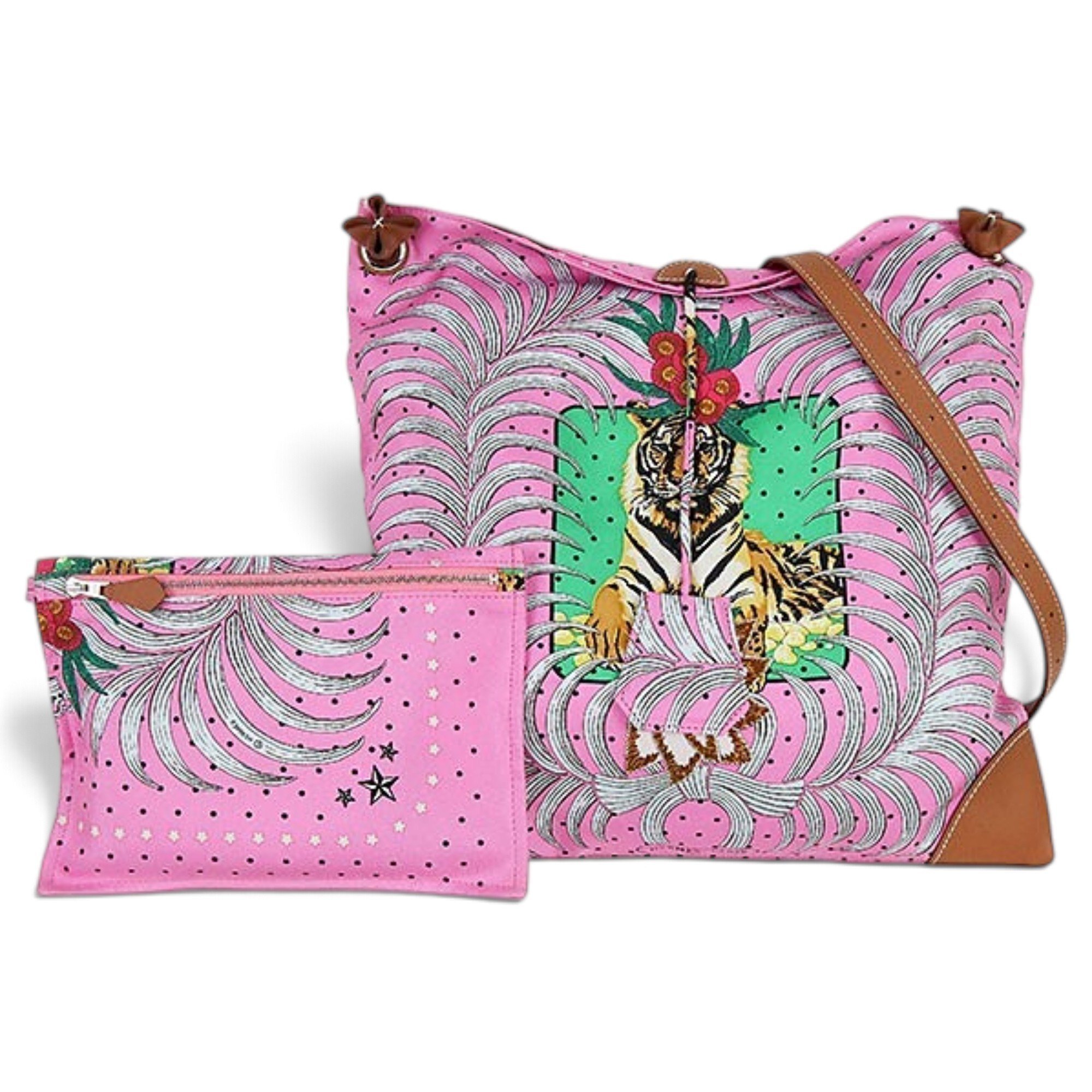 Silk City silk handbag