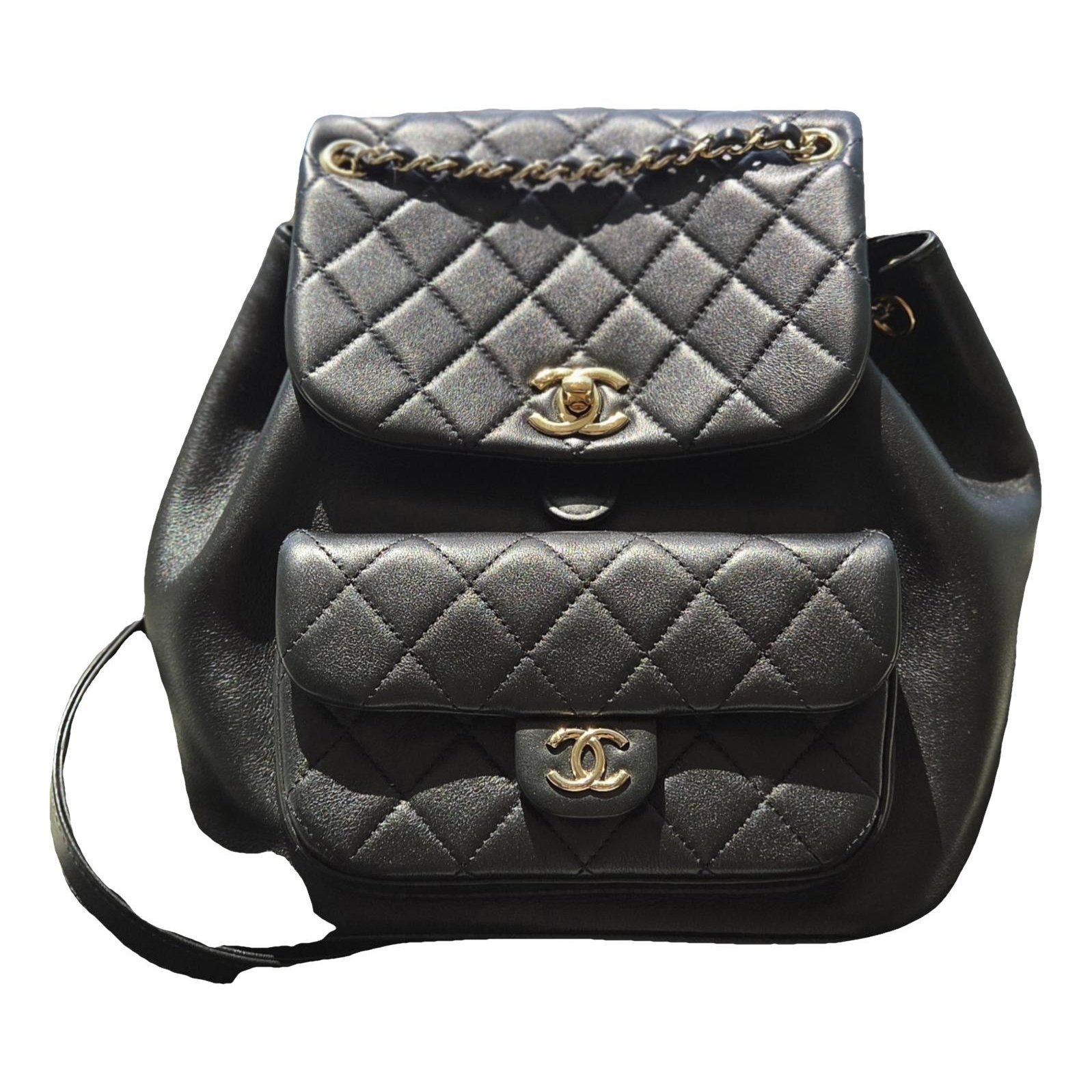 Duma leather backpack