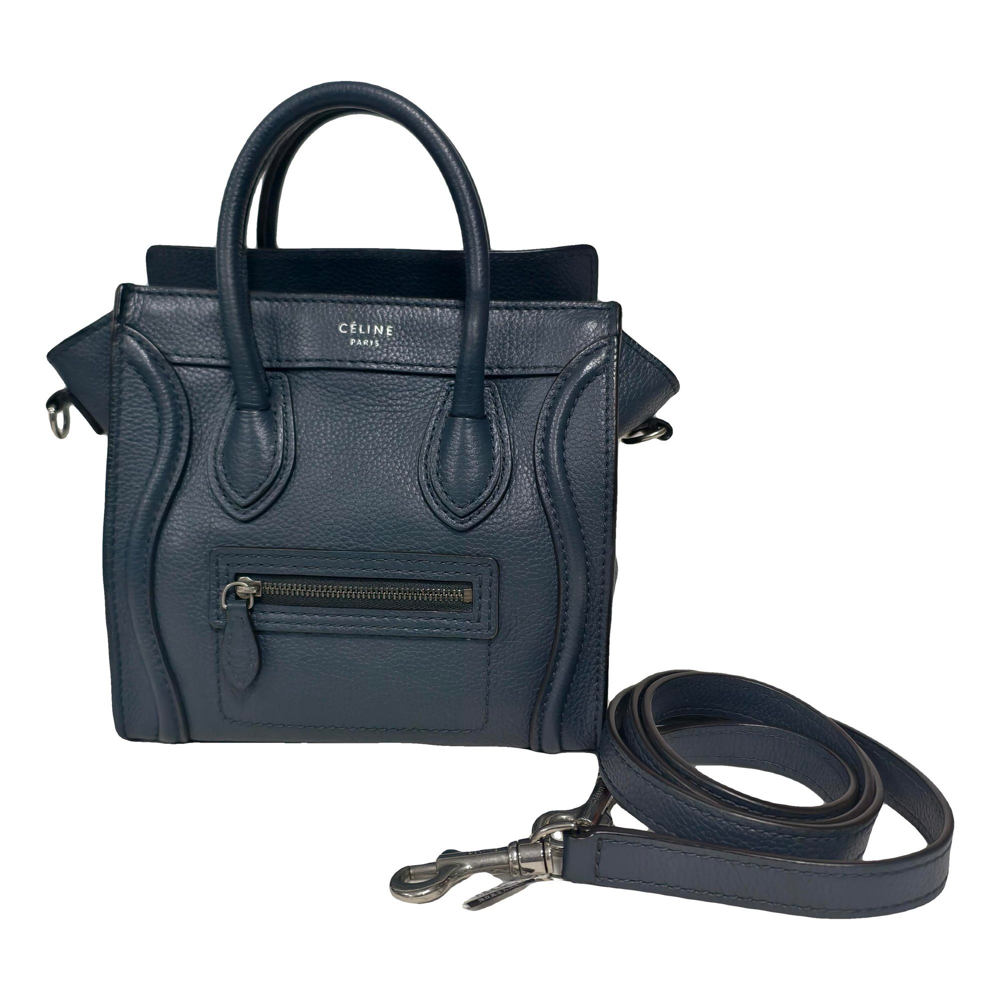 Nano Luggage leather handbag