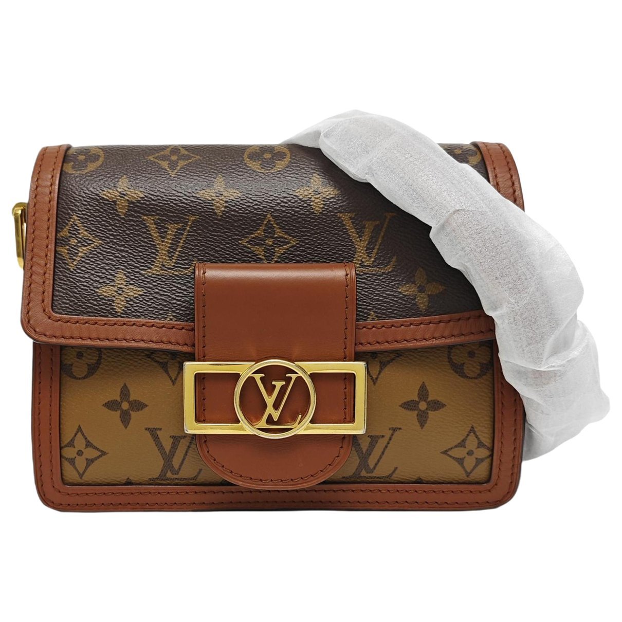 Dauphine leather mini bag