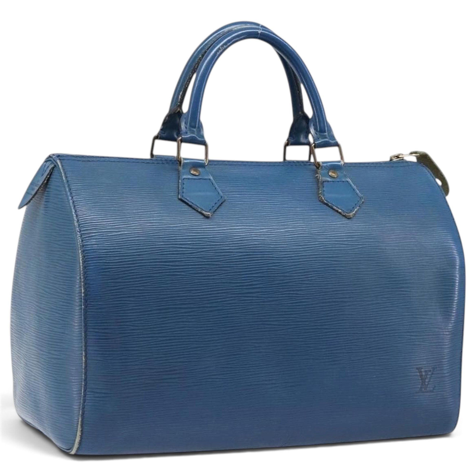 Speedy leather bowling bag