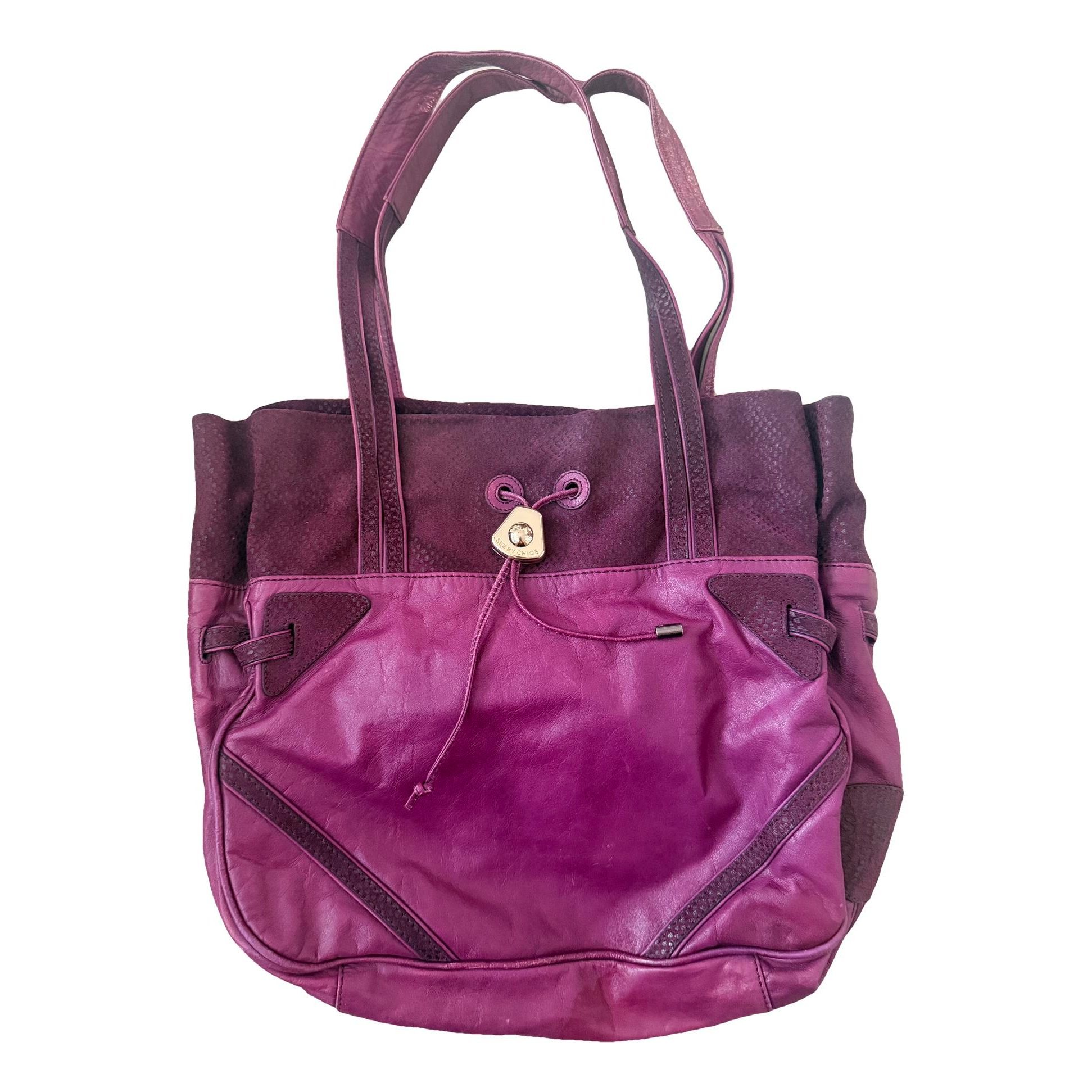 Leather handbag