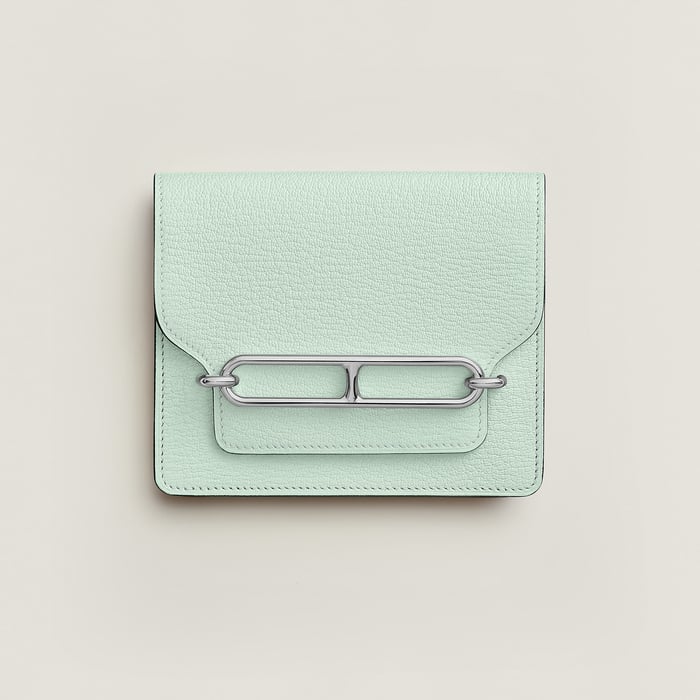 Vert Peppermint Roulis Slim Wallet