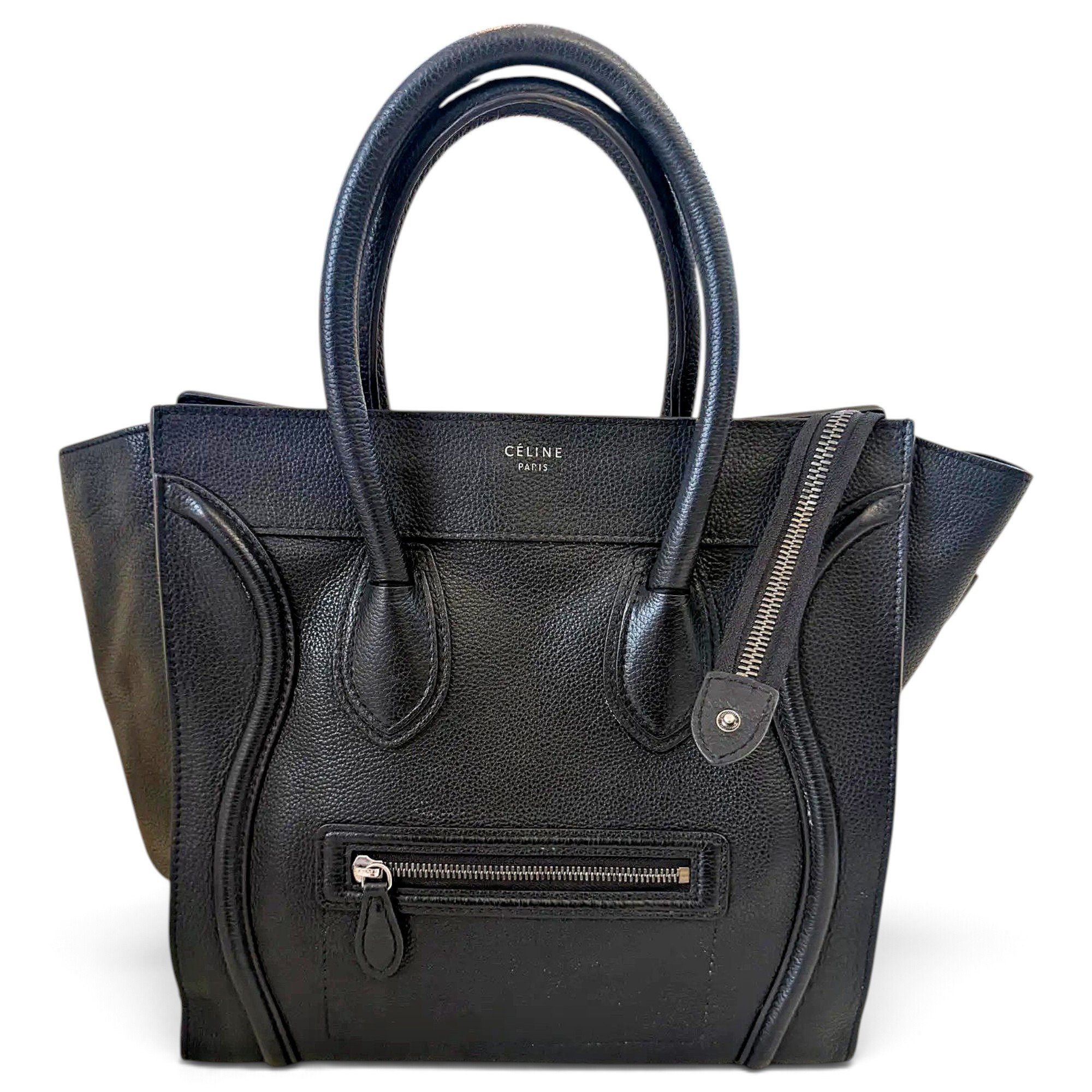 Luggage leather handbag