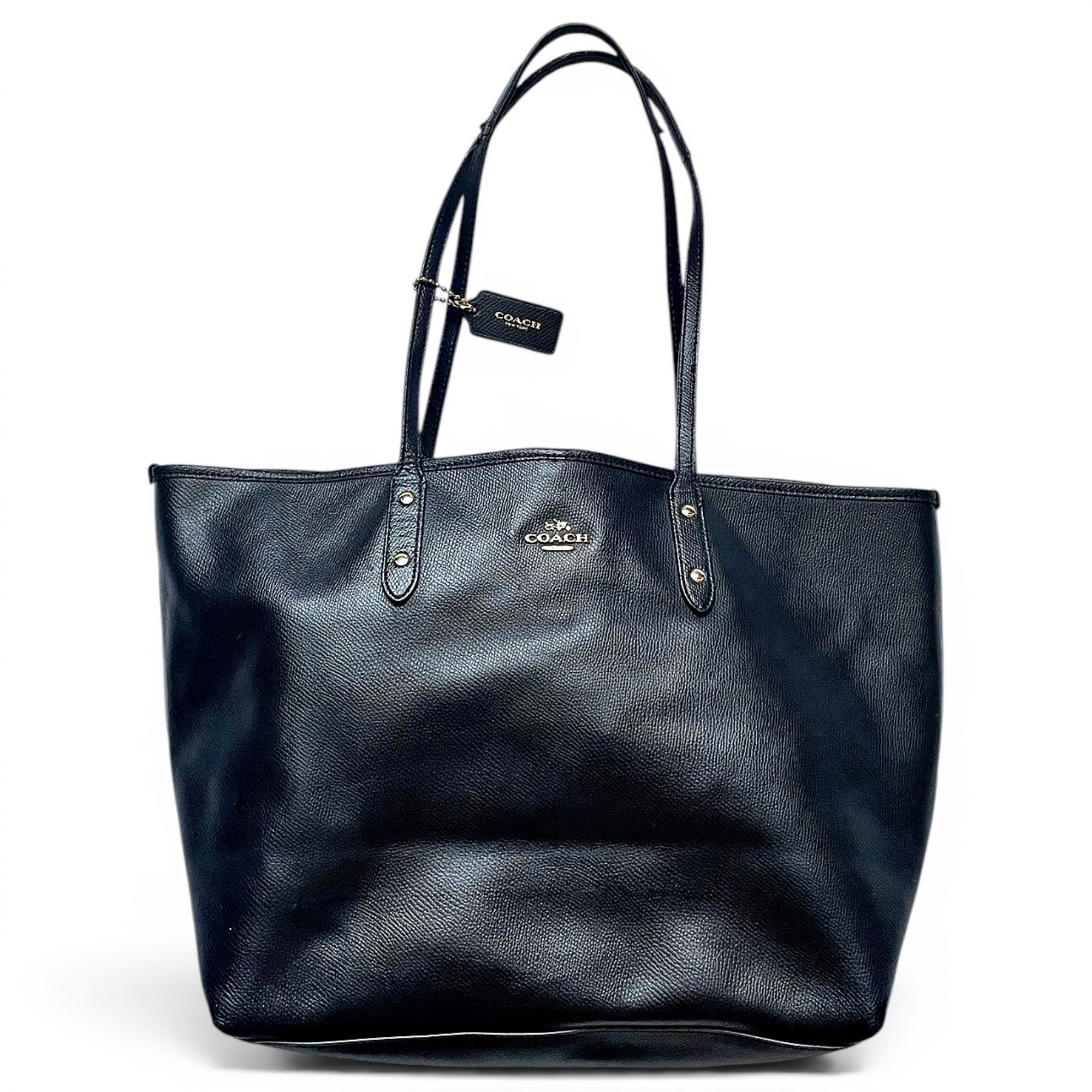 CITY ZIP TOTE leather bag