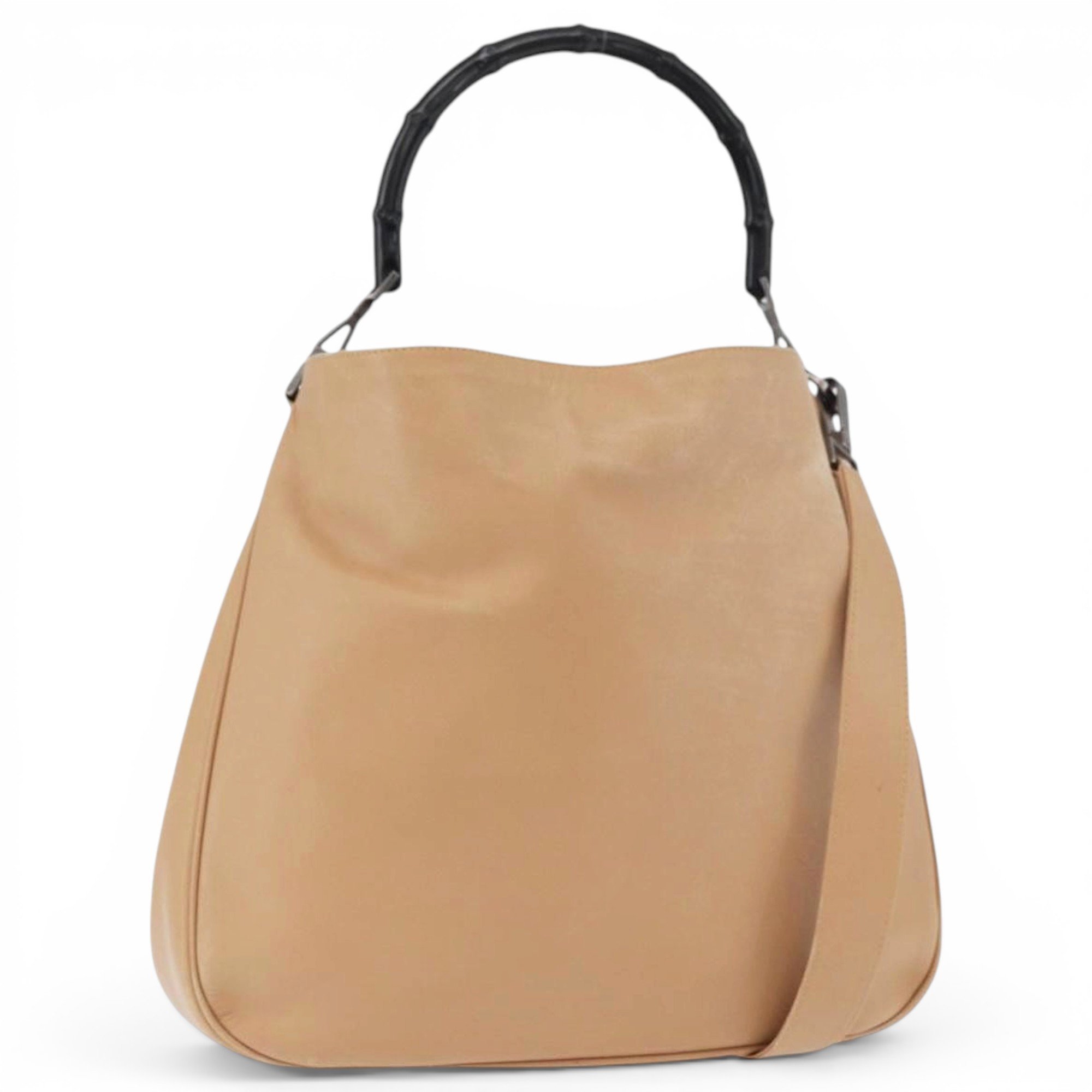 Gucci B leather handbag