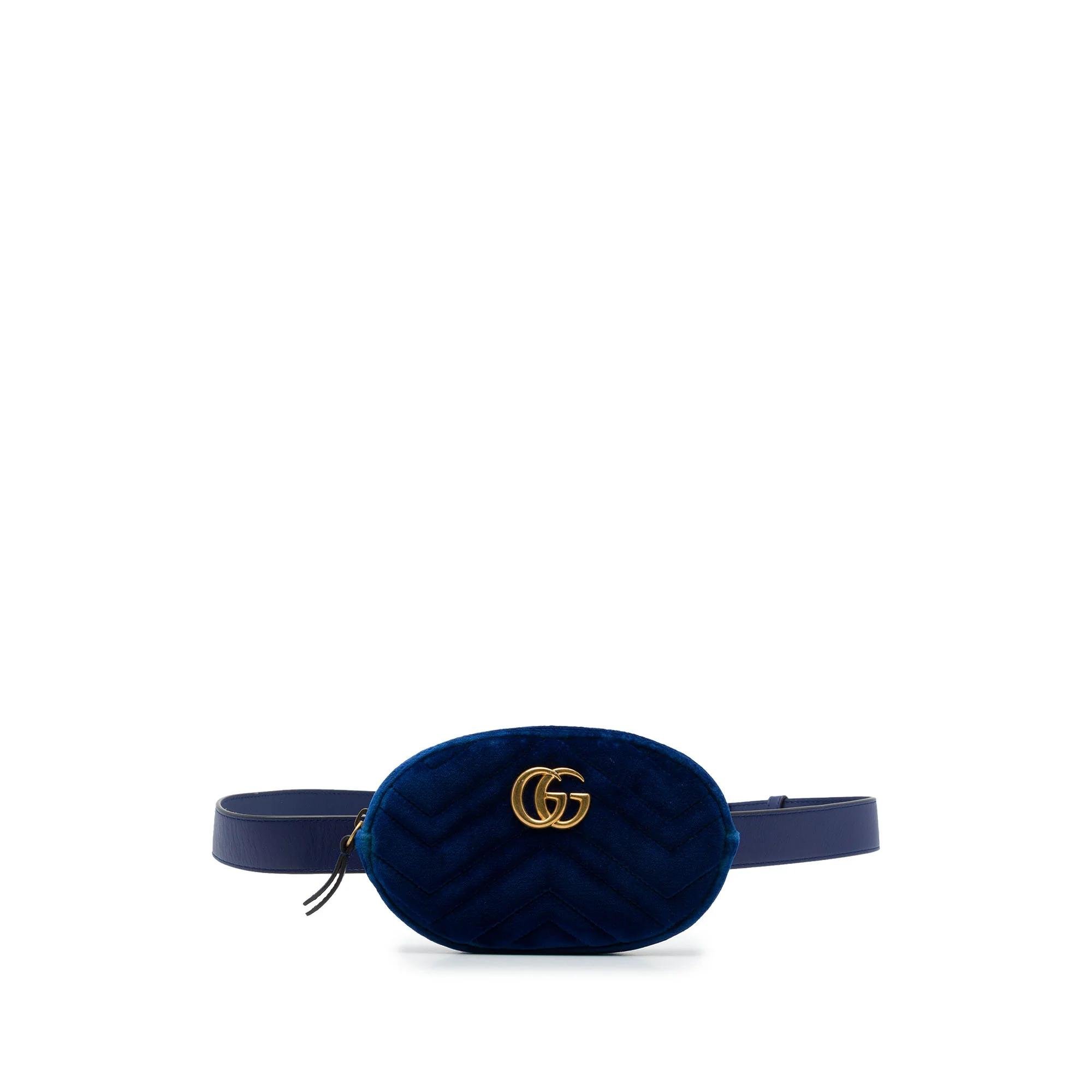 GG Marmont velvet handbag