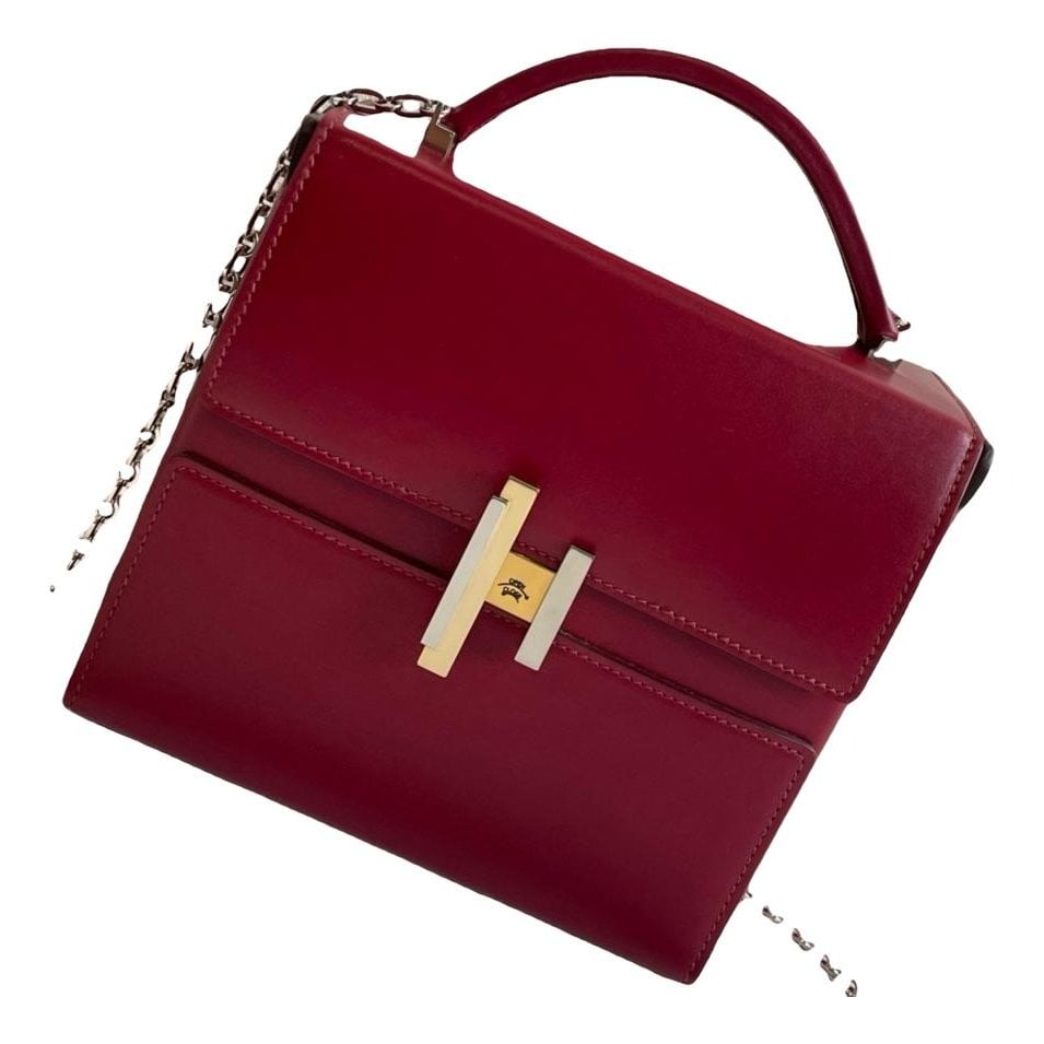 Cinhetic leather handbag
