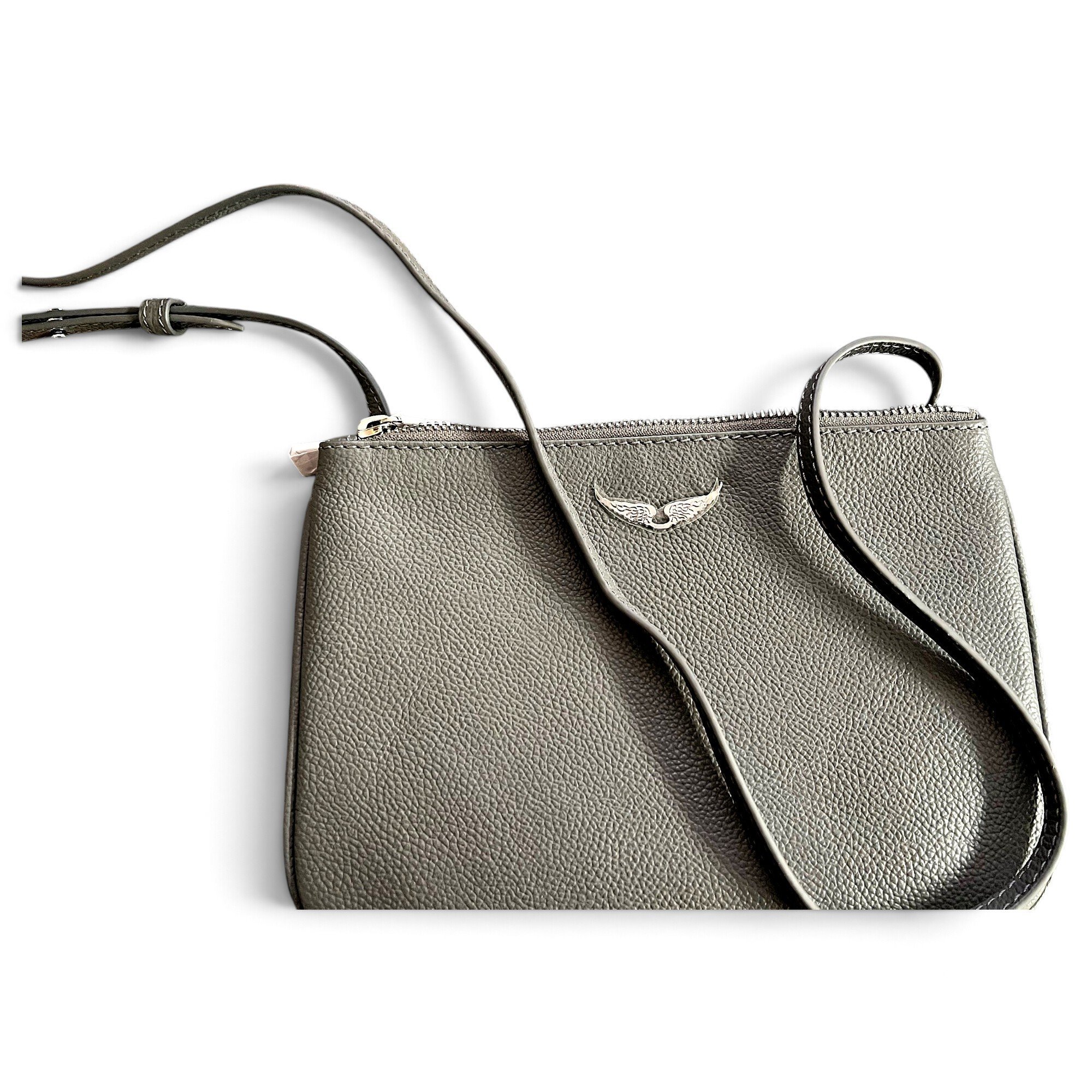 Leather crossbody bag